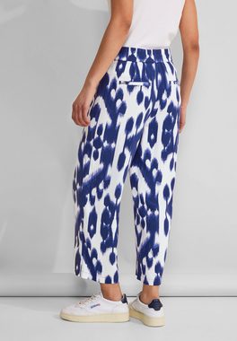 STREET ONE Stoffhose High Waist