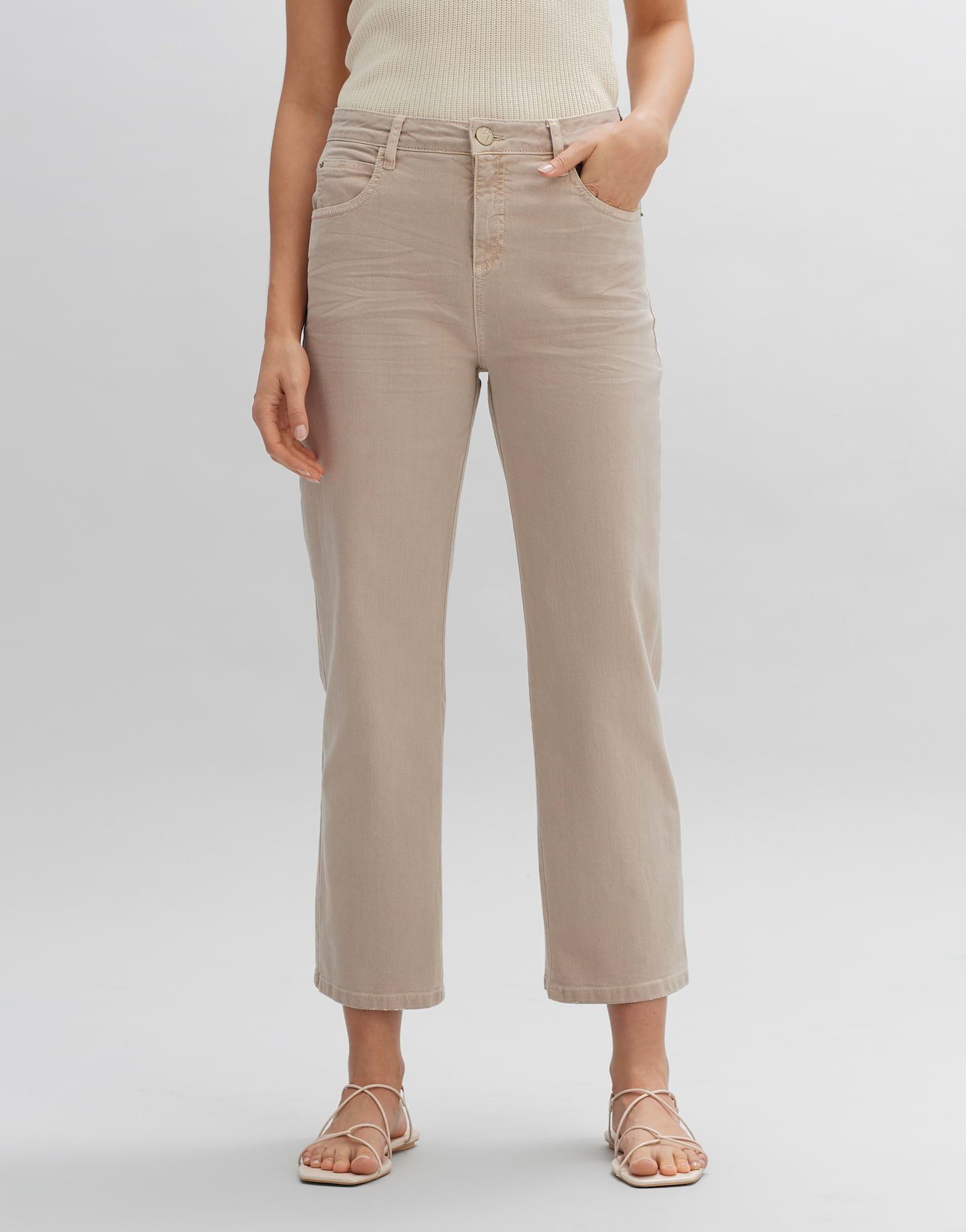 OPUS Boyfriend-Jeans Lani used color