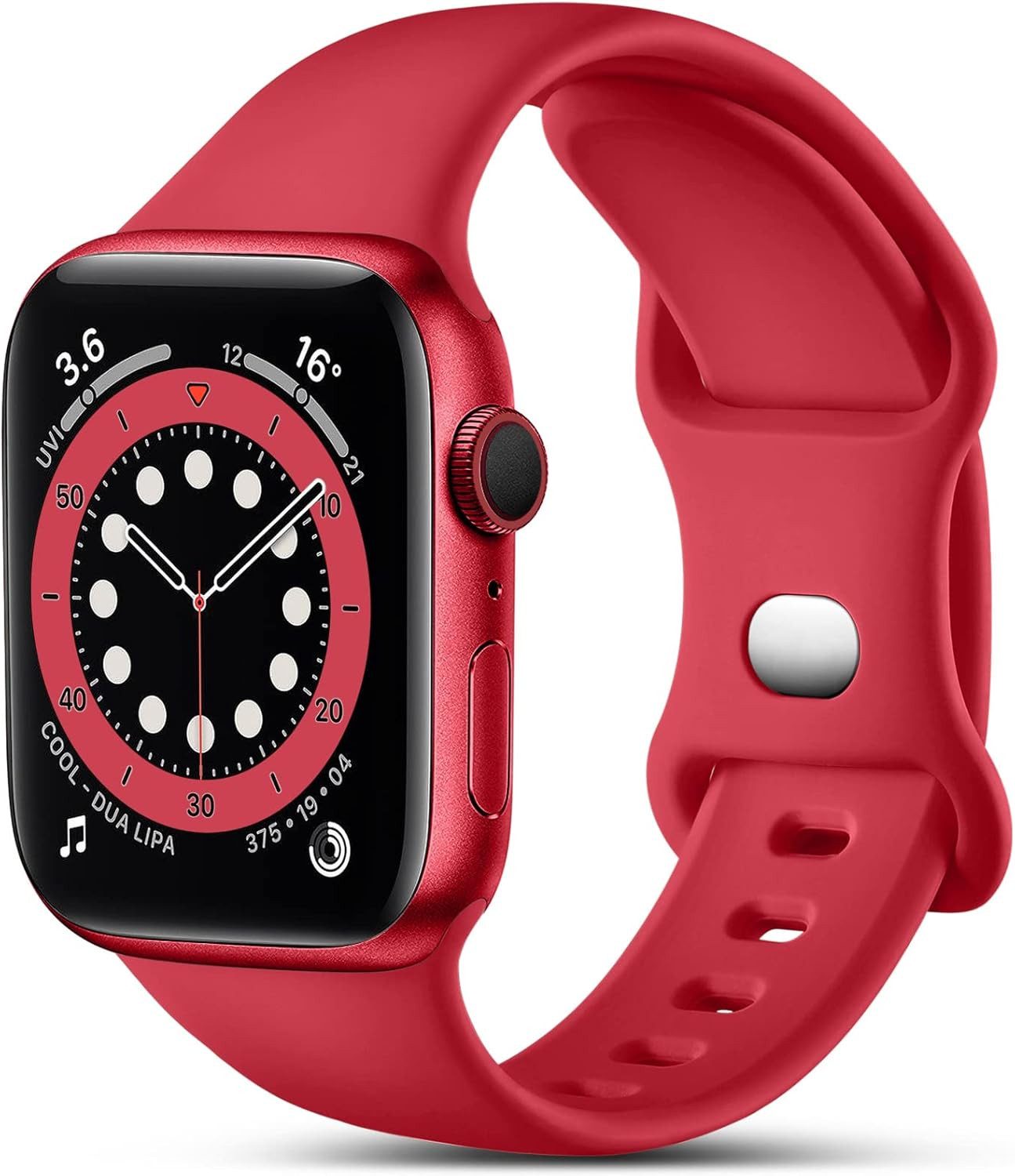 Widmann-Shop Smartwatch-Armband Apple Watch Silikon Armband günstig online kaufen