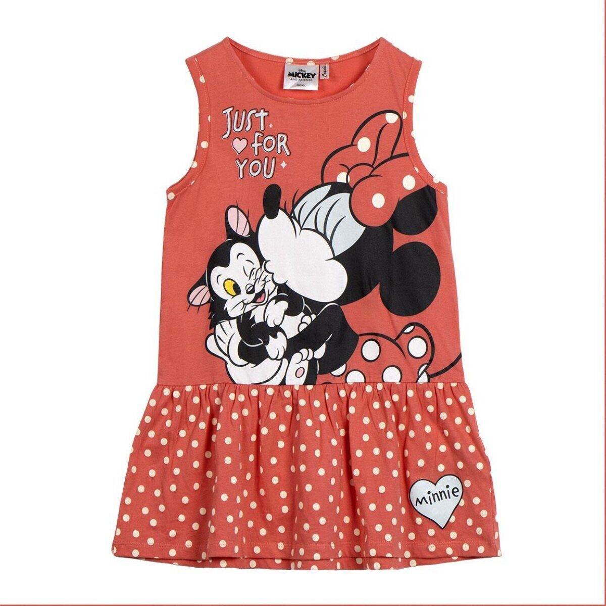 Disney Sommerkleid Disney Minnie Mouse Kleid Mädchenkleid & Freizeitkleid