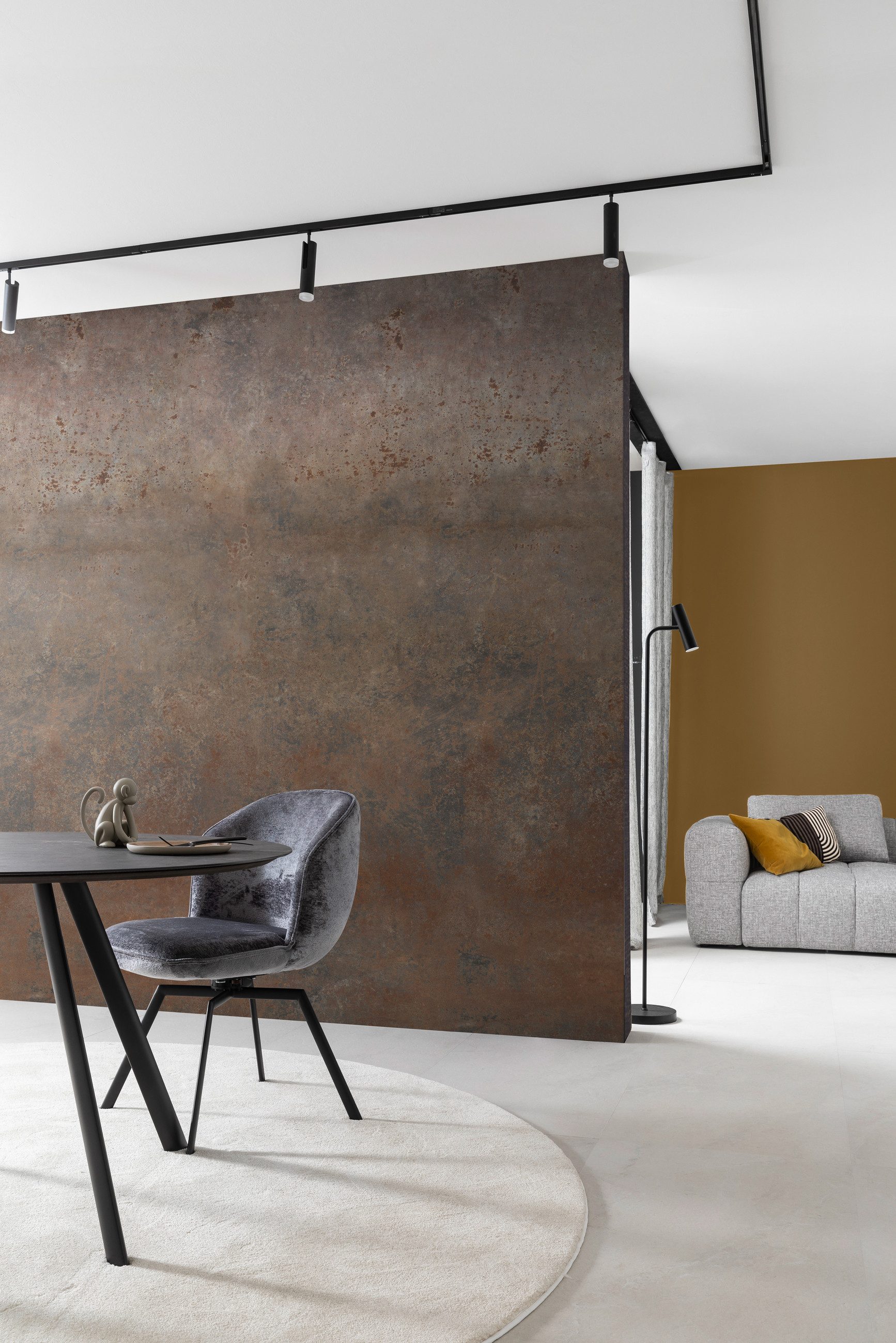 Rasch Fototapete SCHÖNER WOHNEN-Kollektion Fototapete Rost-Optik WEATHERED RUST 360110, strukturiert, Rost-Optik, (1 St), Industrial