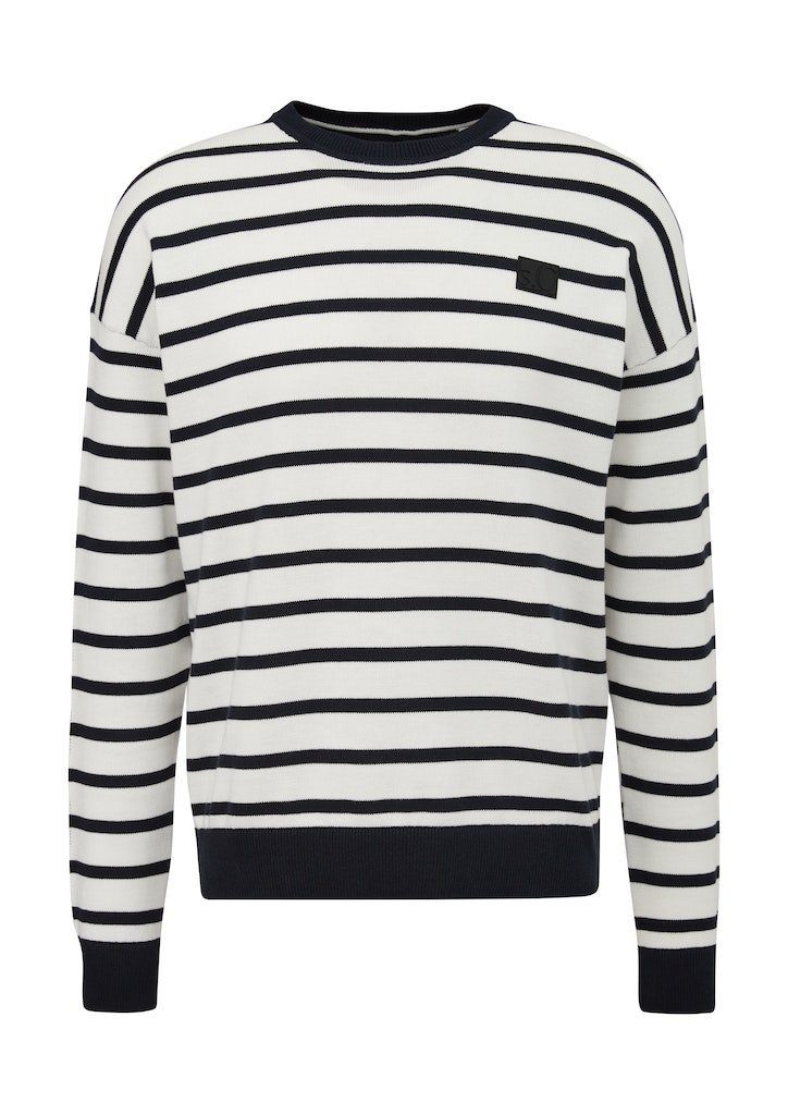 s.Oliver Rundhalspullover Strickpullover
