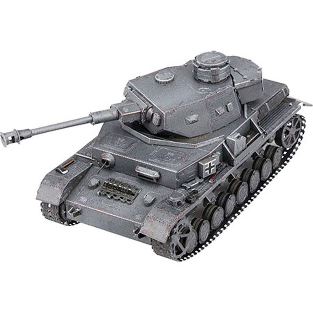 Puzzle Metal Earth: Premium Series, Panzerkampfwagen IV - 3D Metall Puzzle