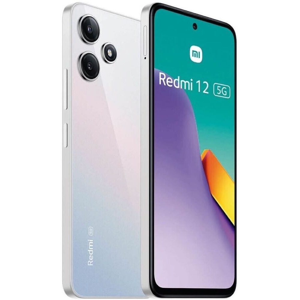 Xiaomi Redmi 12 5G 128 GB / 4 GB - Smartphone - polar silver Smartphone (6,79 Zoll)