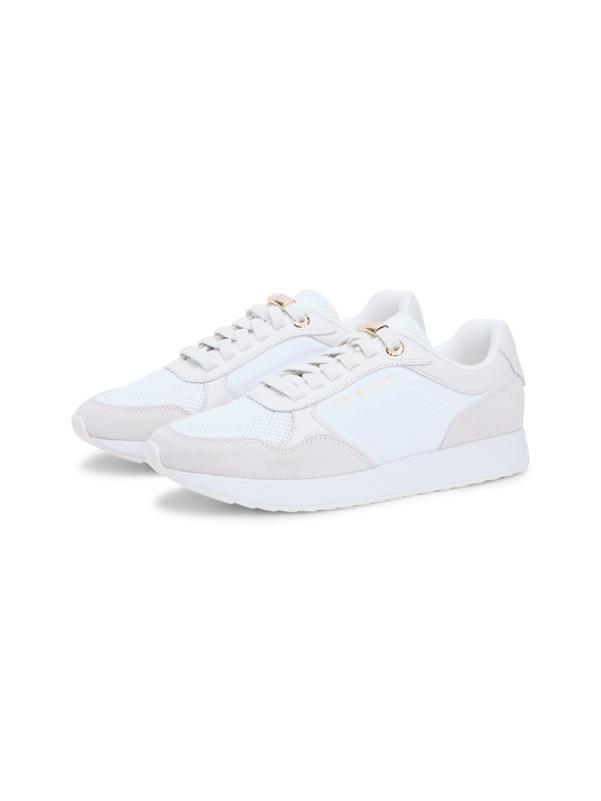 Tommy Hilfiger TH CHIC EVA RUNNER MESH Plateausneaker Freizeitschuh, Halbschuh, Slipper mit elastischen Schnürsenkeln