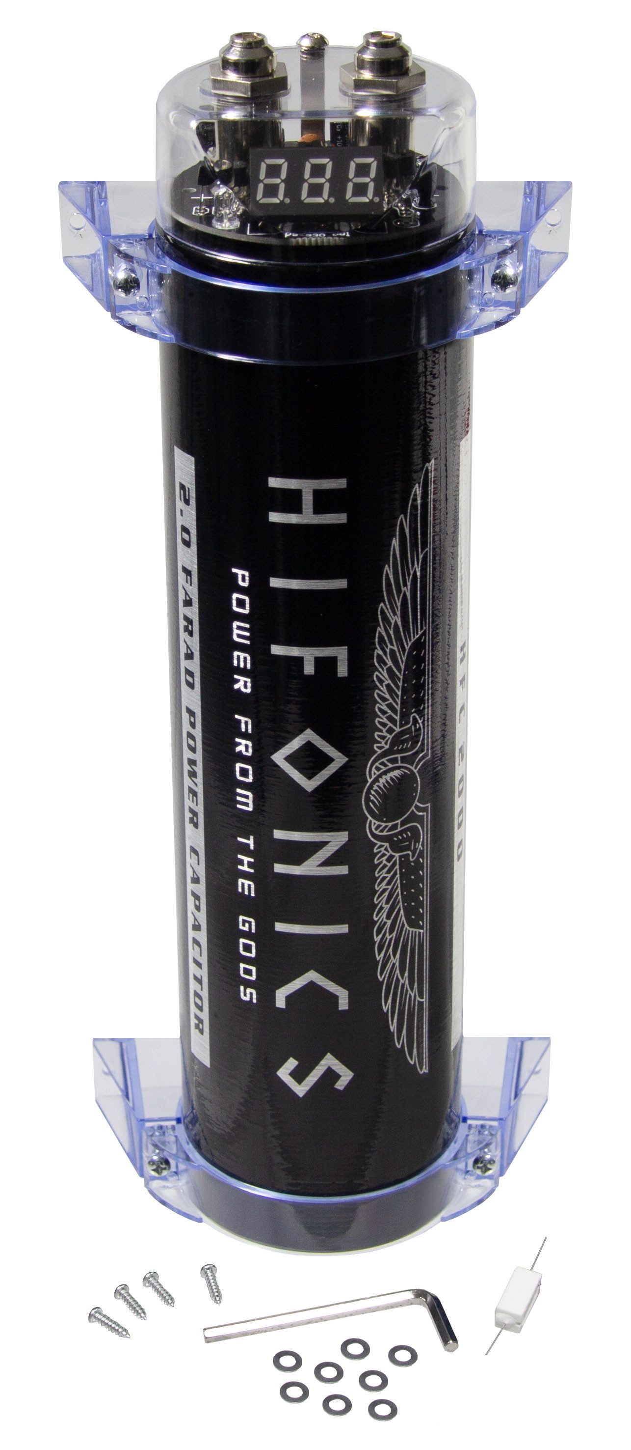 Hifonics HFC2000, 2.0 Farad Pufferkondensator Endverstärker