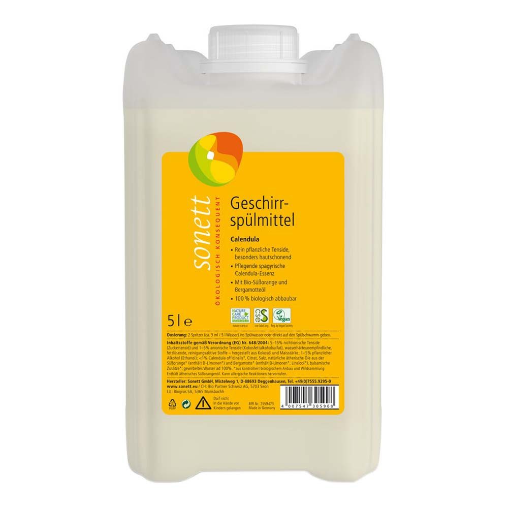 Sonett Geschirrspülmittel - Calendula 5L Geschirrspülmittel