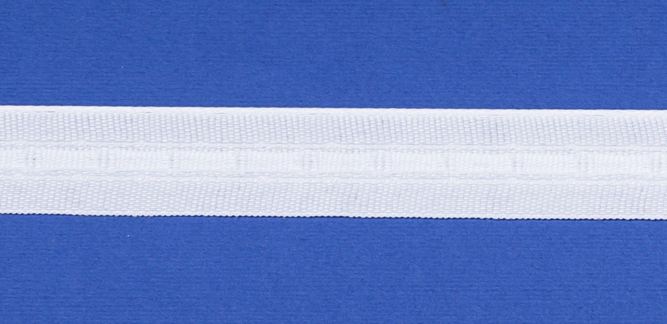 Gardine Universal L107, Breite: weiß 22mm rewagi, Kräuselband Farbe: - / Variabel, 5 Verkaufseinheit: Gardinenband / - Meter
