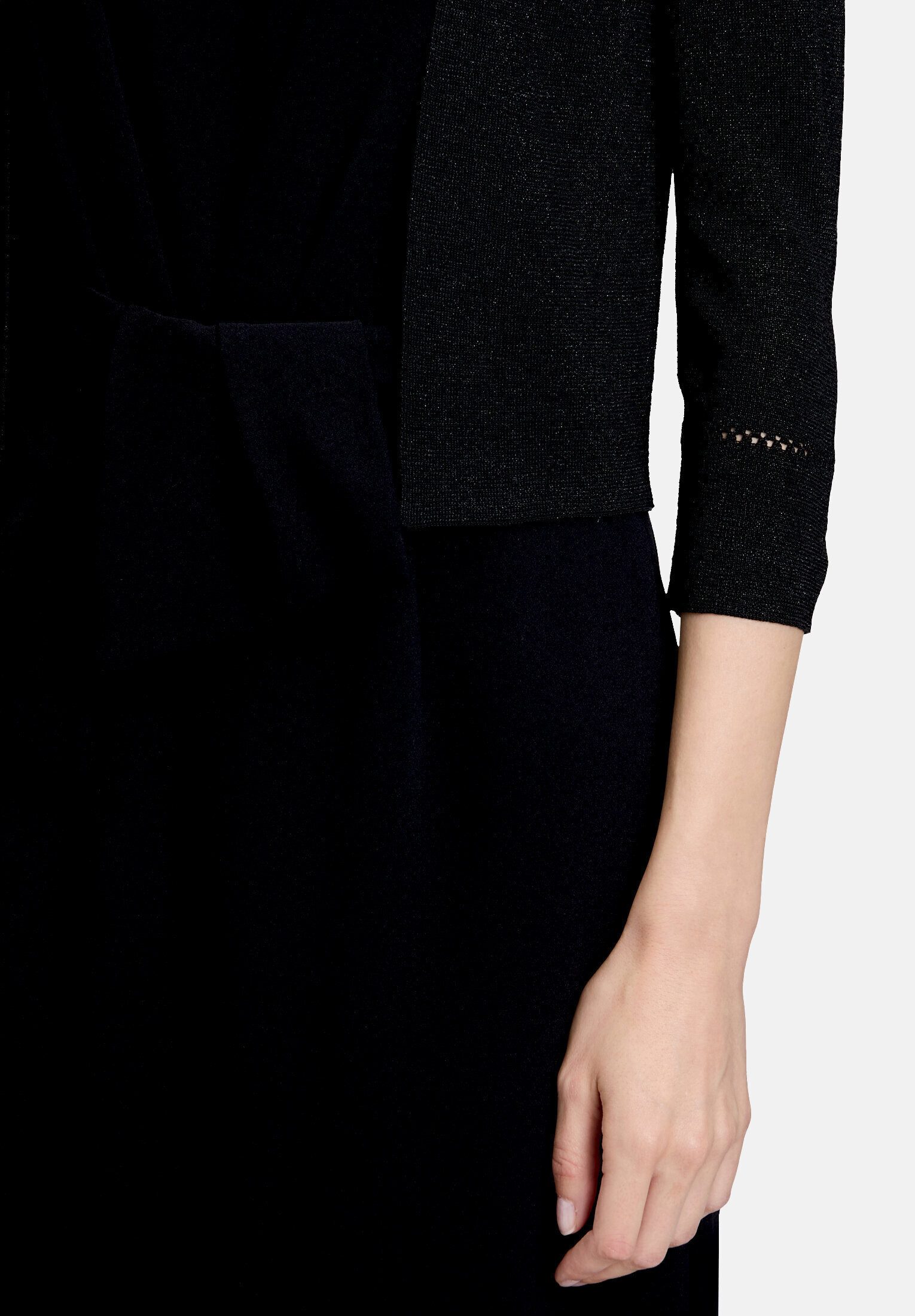 Vera Mont Strickjacke Damen ohne Verschluss (1-tlg) Glitzer