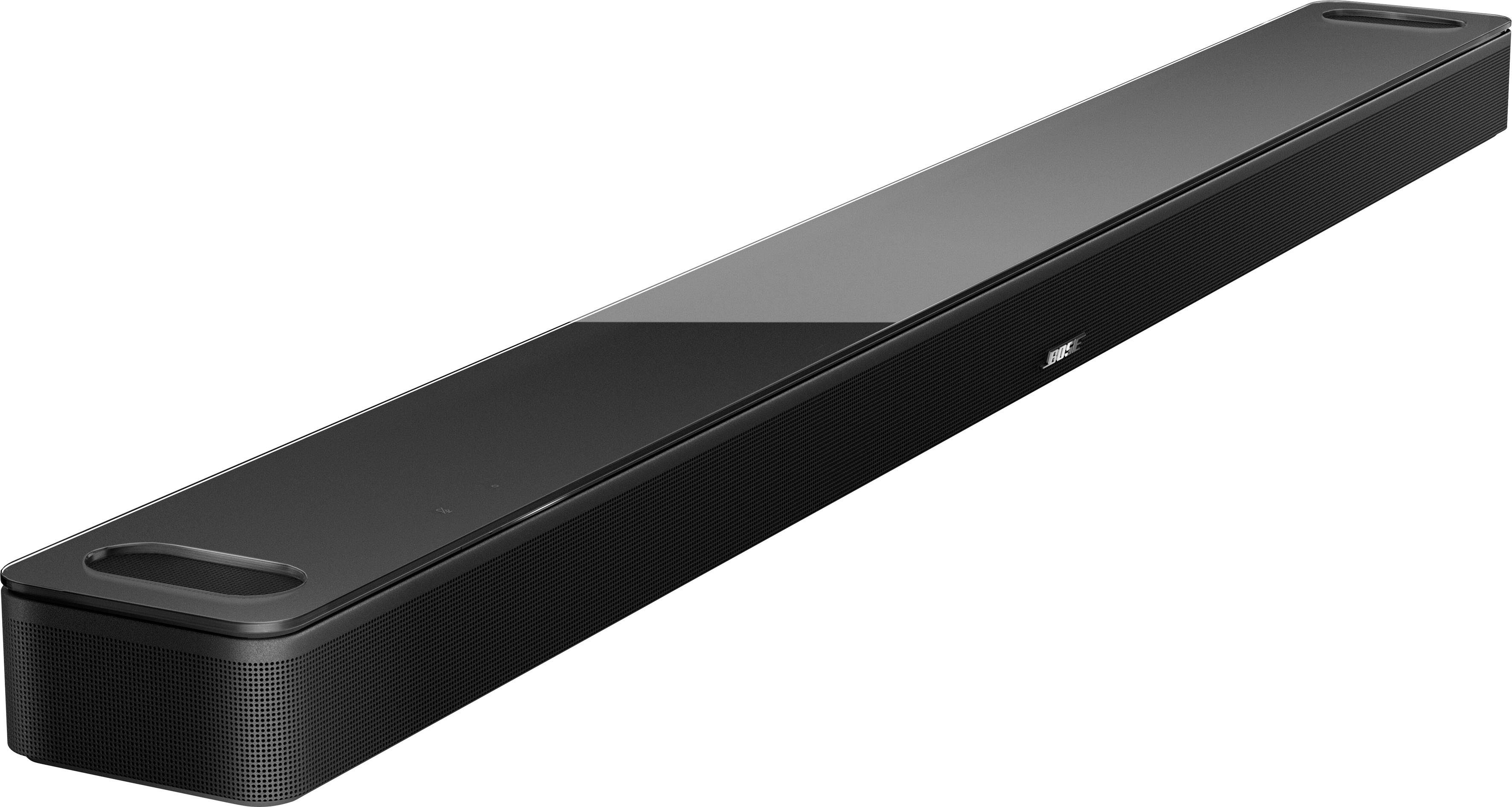 Bose Smart Soundbar 900 mit (Bluetooth, Assistant) Soundbar schwarz Amazon Alexa und LAN (Ethernet), Google