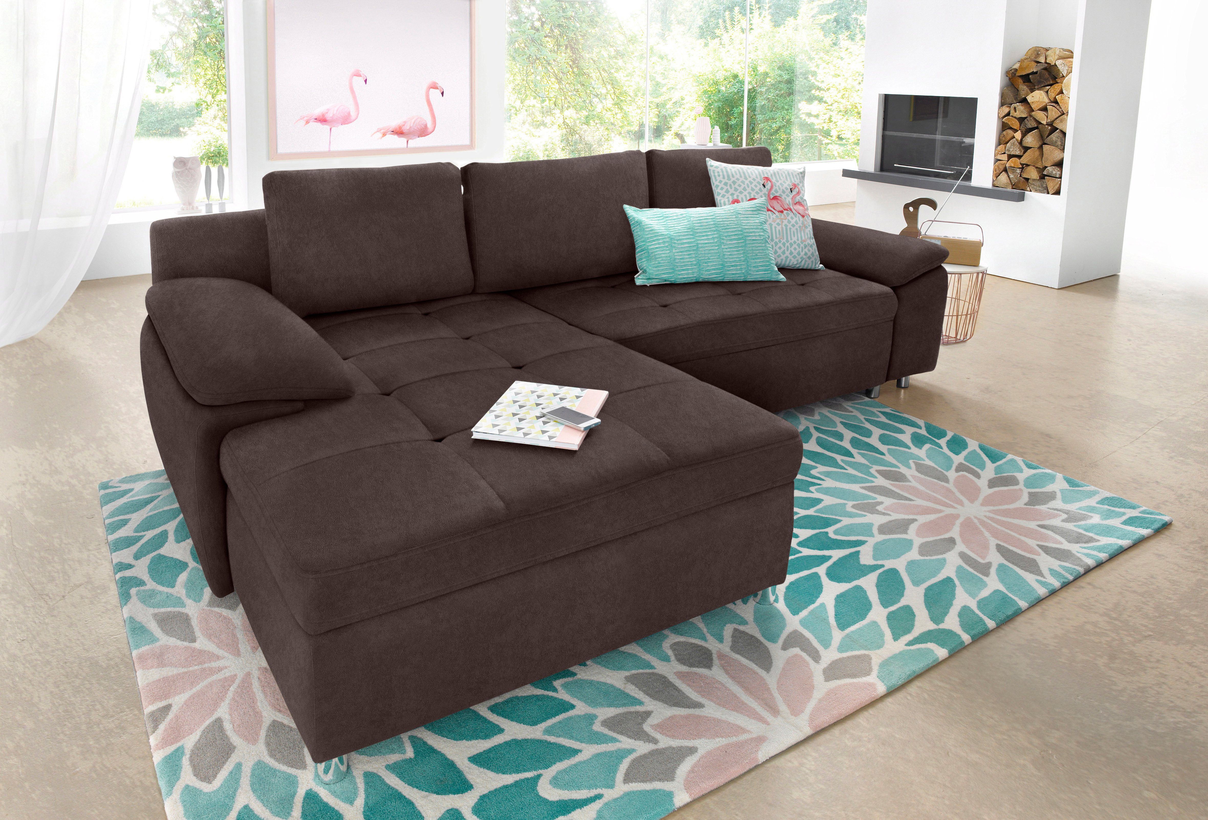 sit&more Ecksofa Labene L-Form, wahlweise mit Bettfunktion und Bettkasten, auch als XXL-Варианты