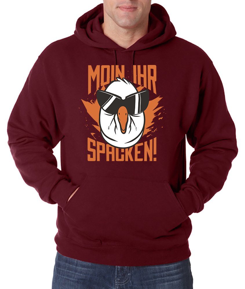 Youth Designz Kapuzenpullover Herren MOIN IHR SPACKEN Herren Hoodie