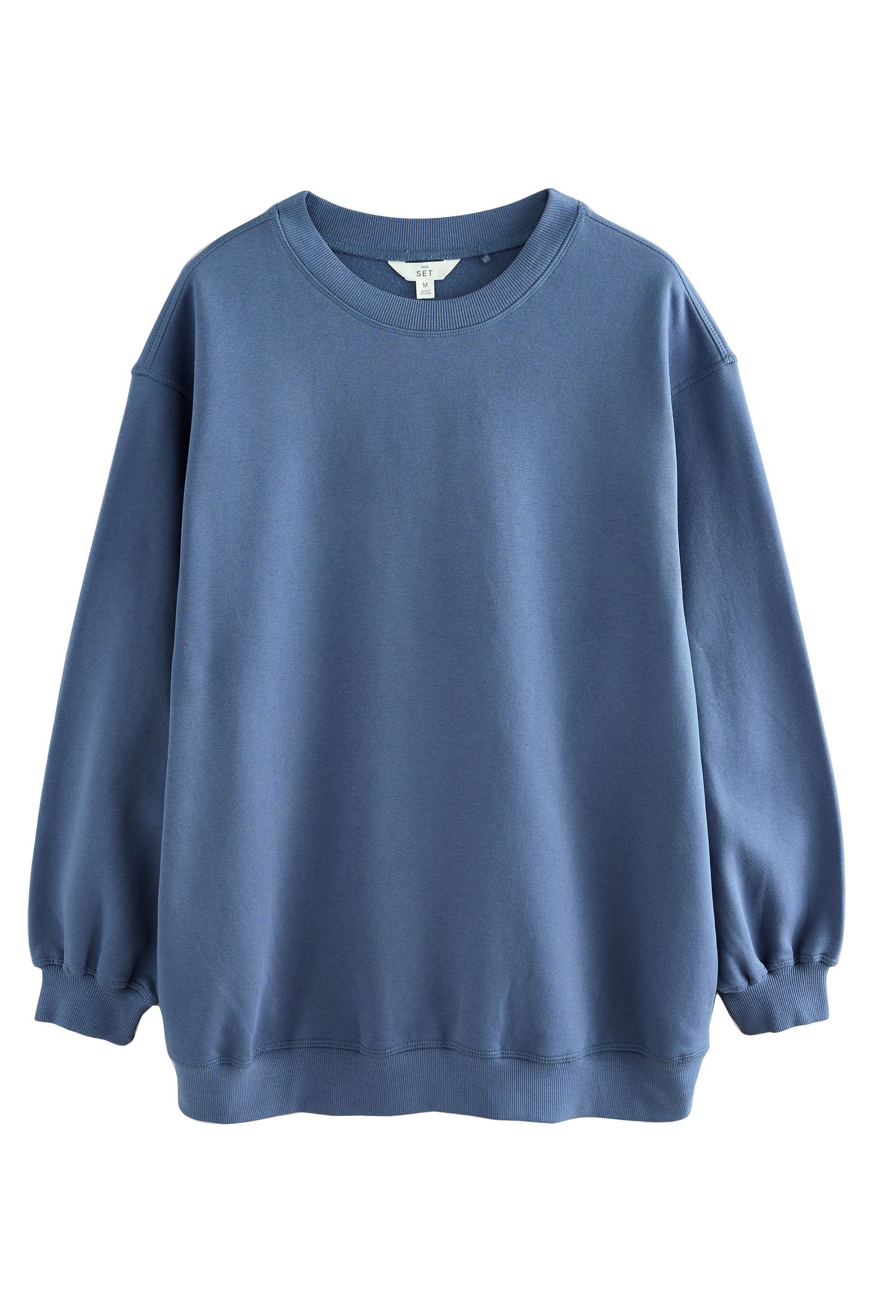 Sweater The Set lange Sweatshirts, 2er-Pack