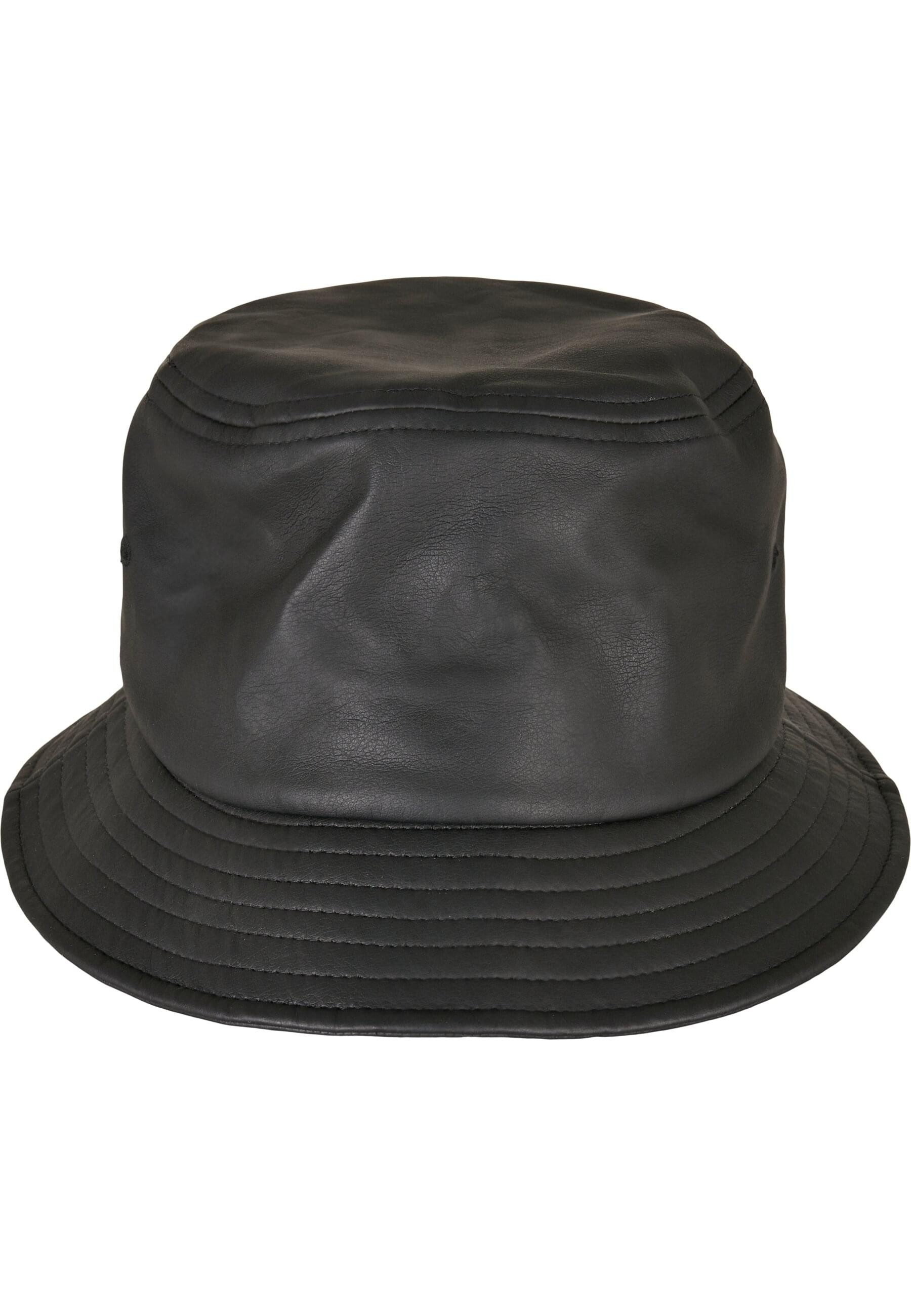 Flexfit Flex Cap Flexfit Bucket Hat Imitation Leather Bucket Hat günstig online kaufen