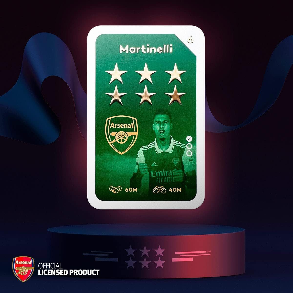 TSE Spiel Superclub Arsenal 2022 23 Player Cards Erweiterung EN