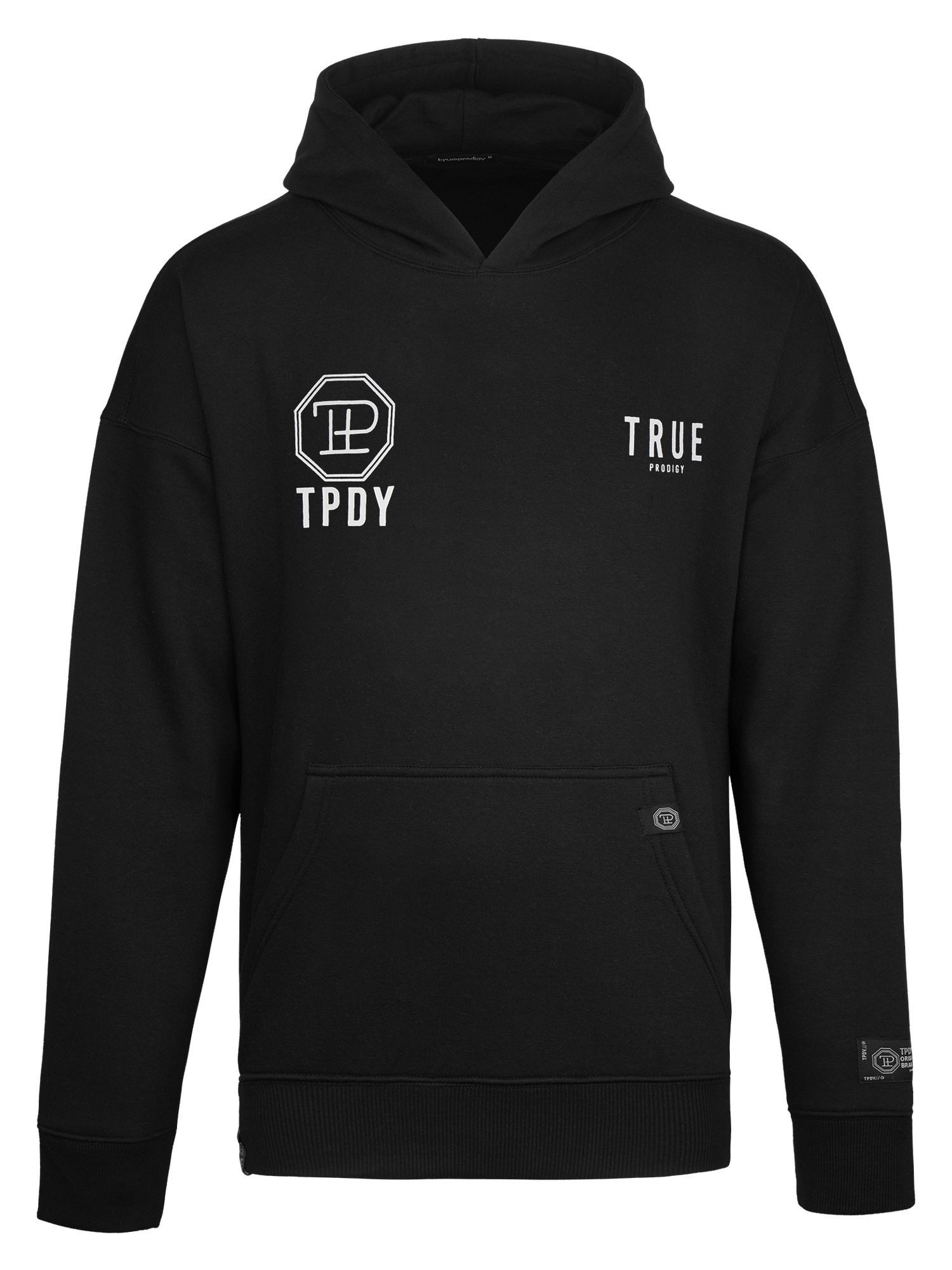 trueprodigy Hoodie Aaren Logoprint Kapuze Kängurutasche günstig online kaufen