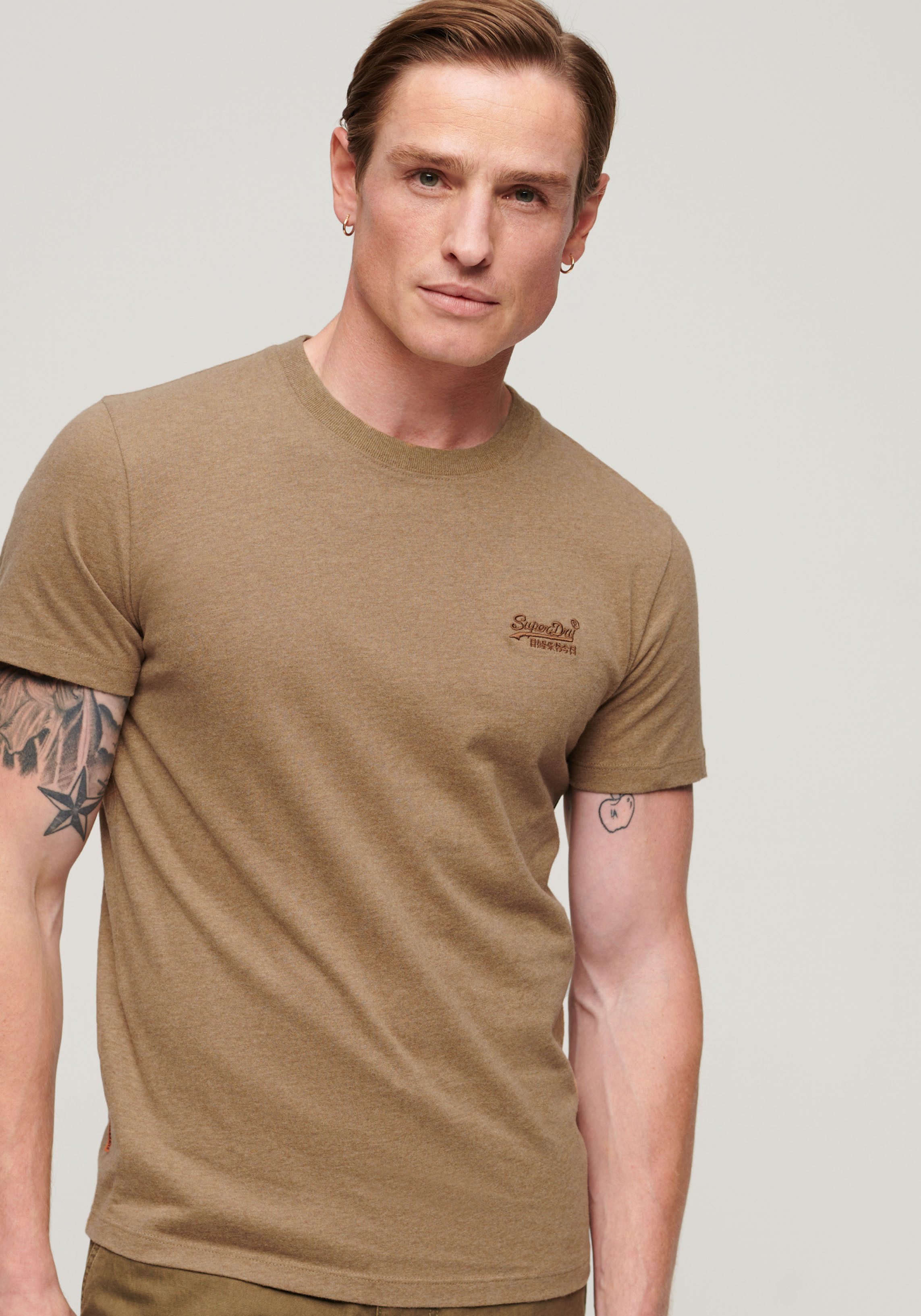 Superdry Rundhalsshirt ESSENTIAL LOGO EMB TEE günstig online kaufen