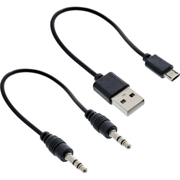 INTOS ELECTRONIC AG InLine® Konverter Kabel HDMI zu VGA mit Audio HDMI-Adapter