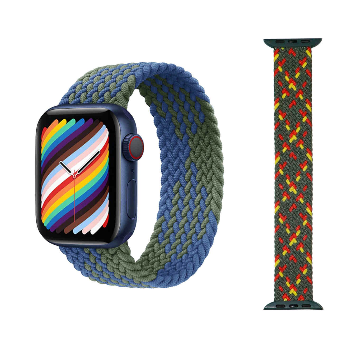 Wigento Smartwatch-Armband Für Apple Watch 10 46mm / Ultra 1 + 2 49 / 9 8 7 45 / 6 SE 5 4 L Band