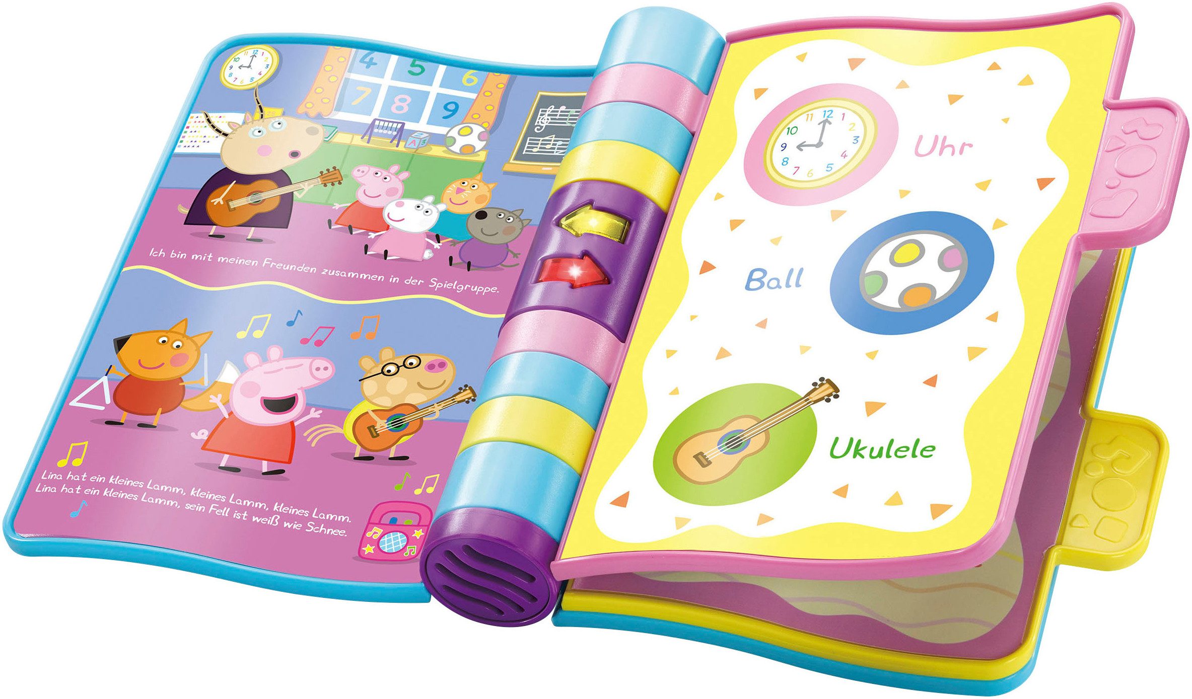 Peppa Pig – Peppas Kinderlieder, interaktives Lernbuchsystem