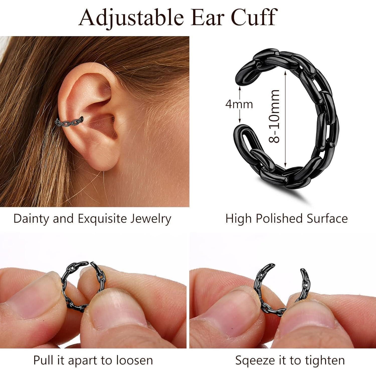 LuxusKollektion Schmuckset 22Pcs Damen Ear Cuff günstig online kaufen