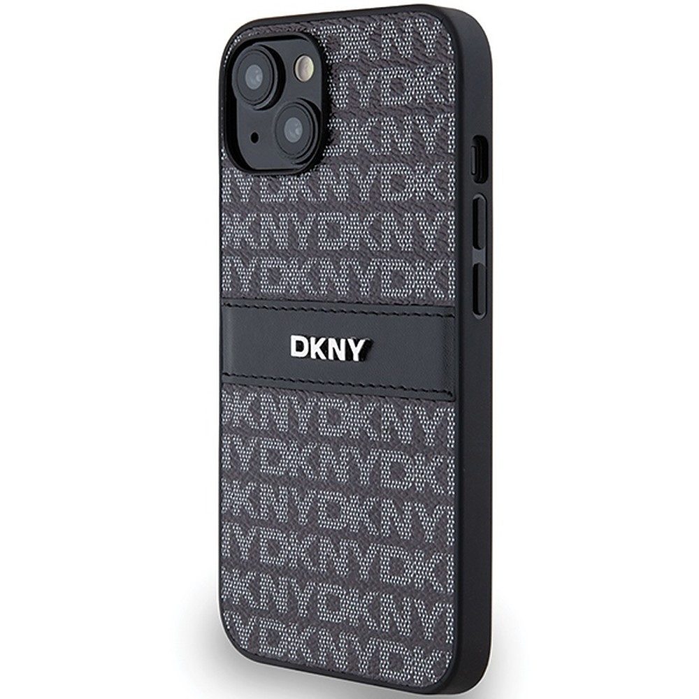 DKNY Handyhülle Schutzhülle Monogramm, DKNY Monogramm, Metall-Logo, Kameraschutz