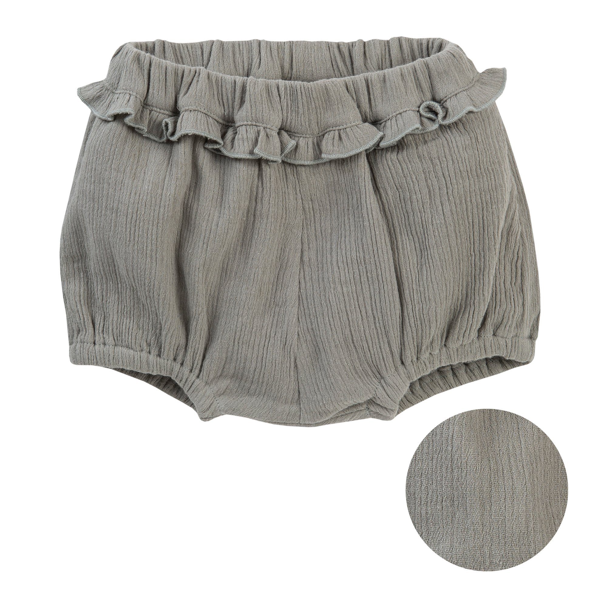 People Wear Organic Shorts, Musselin-Bloomers aus Bio Baumwolle, GOTS zertifiziert