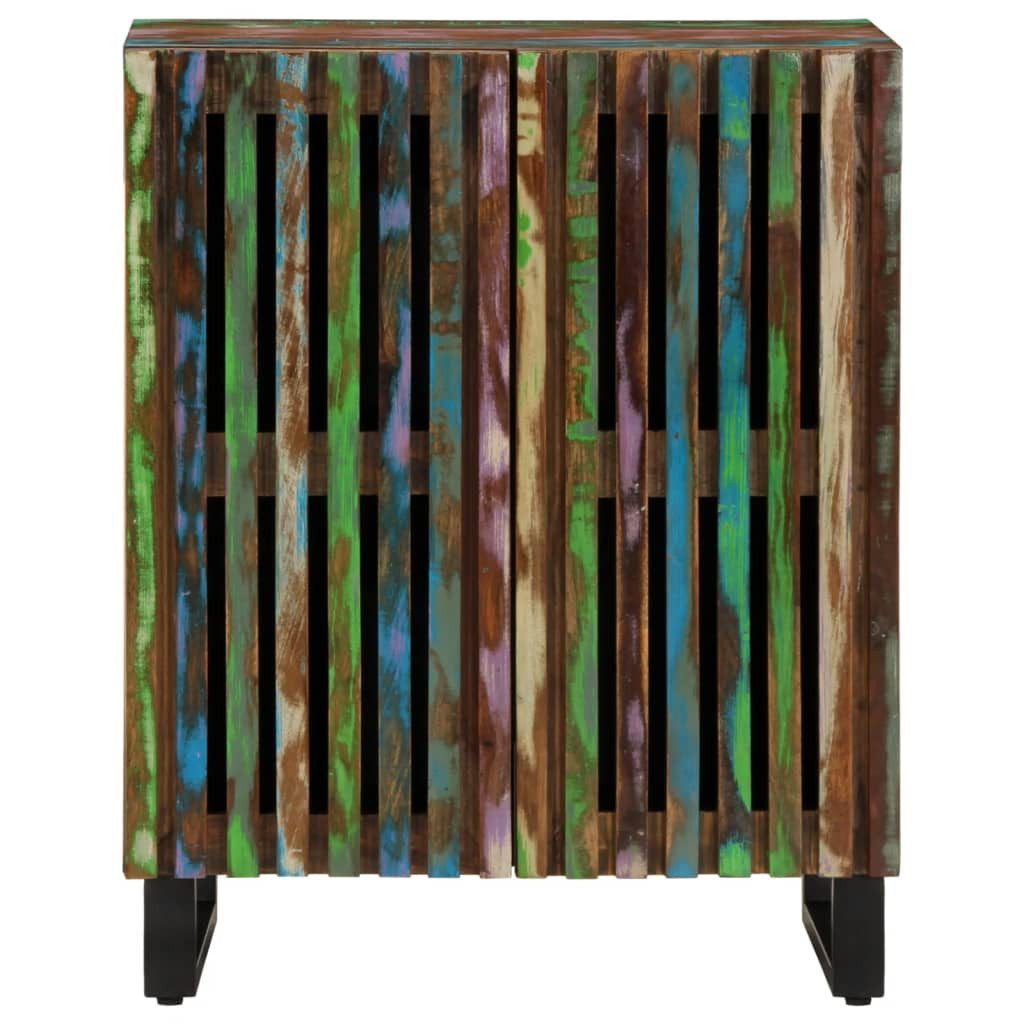vidaXL Fächerschrank Sideboard 60x34x75 cm Massivholz günstig online kaufen