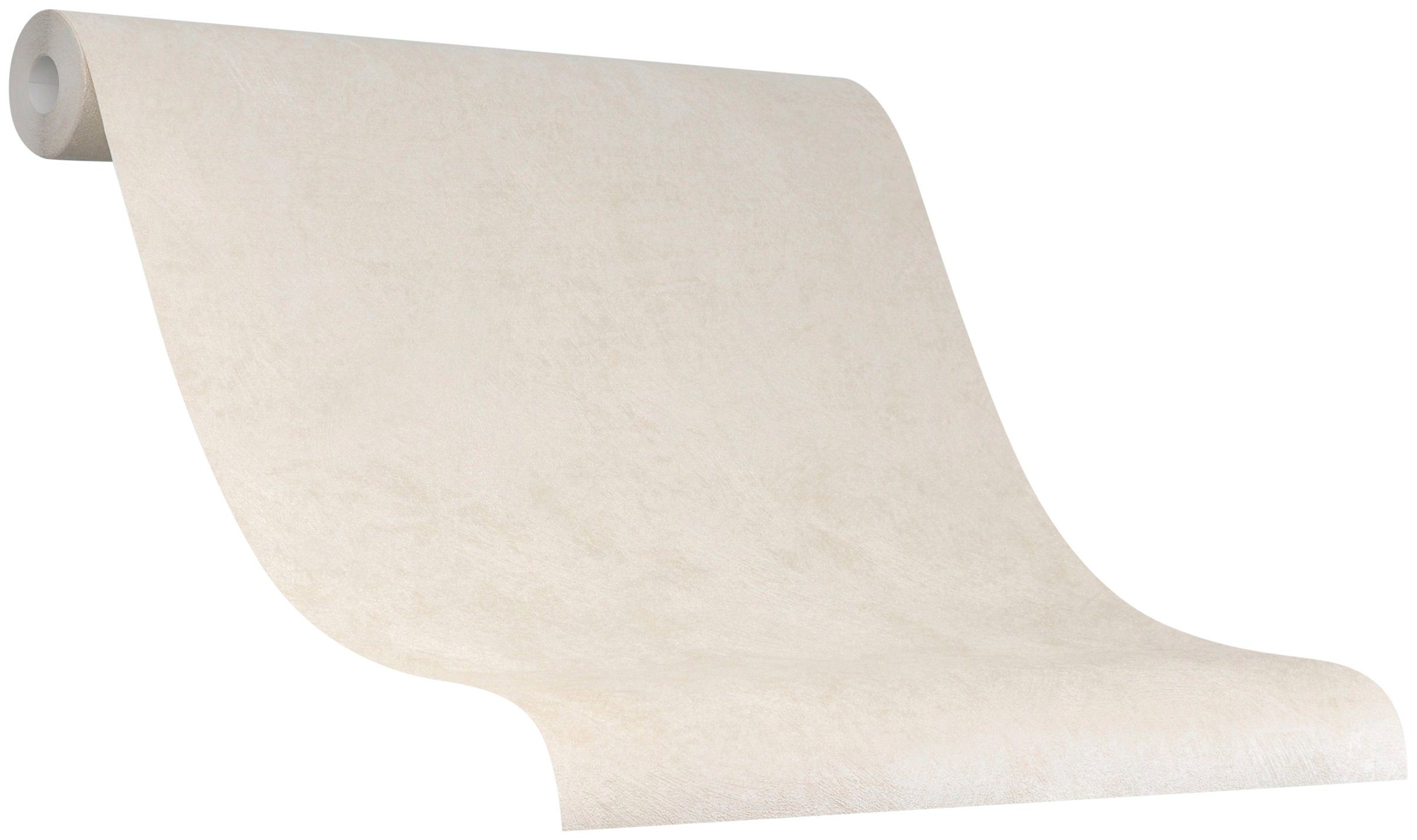 Marburg Vliestapete Beige, Strukturmuster, moderne Tapete für Wohnzimmer Schlafzimmer Küche