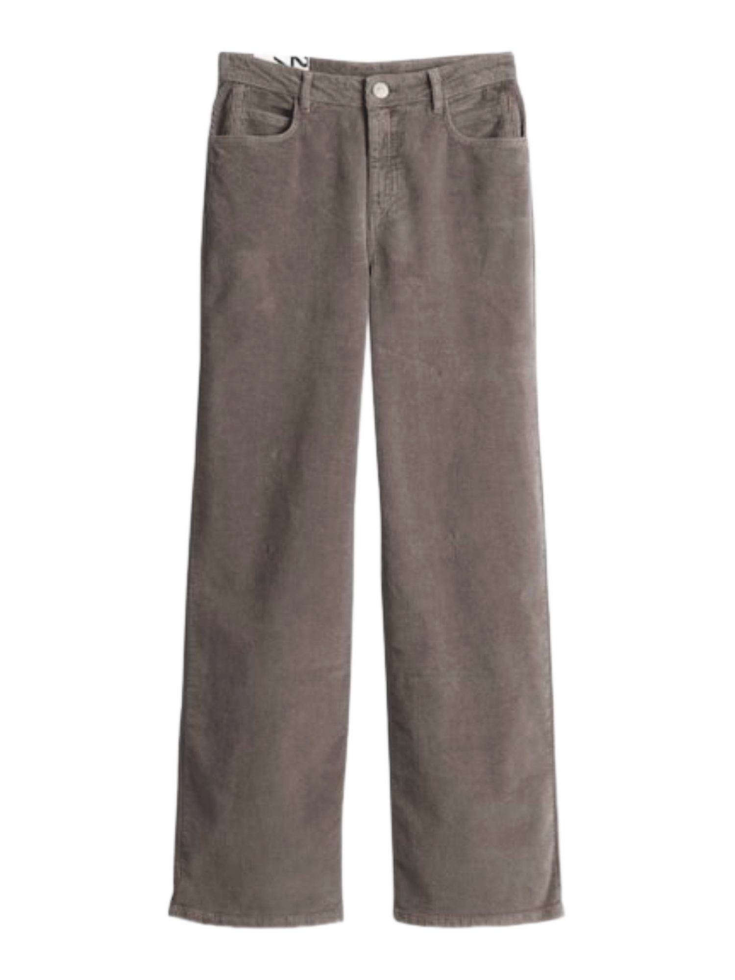 OPUS 5-Pocket-Jeans braun,Casual,Baumwolle,Strukturiert,Wide Leg,Hoch