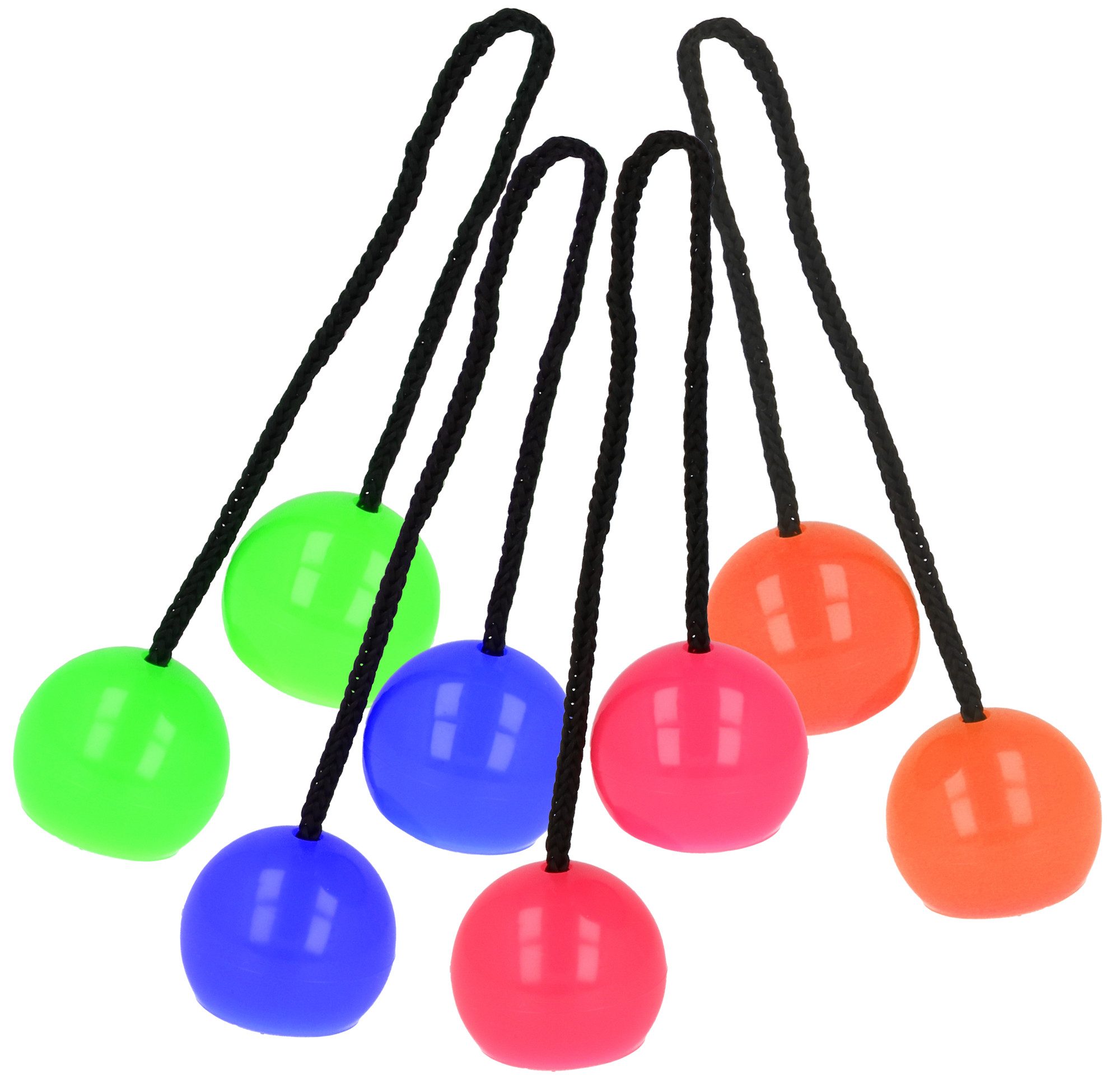 com-four Fidget-Gadget Twist Finger Balls - Fidget Spielzeug - Anti Stress Handspielzeug, Geschicklichkeitsspiel für Jung und Alt [Auswahl variiert!]