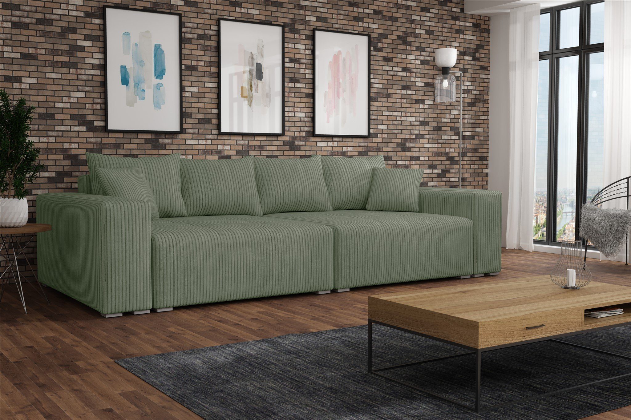 Fun Möbel Big-Sofa Megasofa Couchgarnitur REGGIO günstig online kaufen