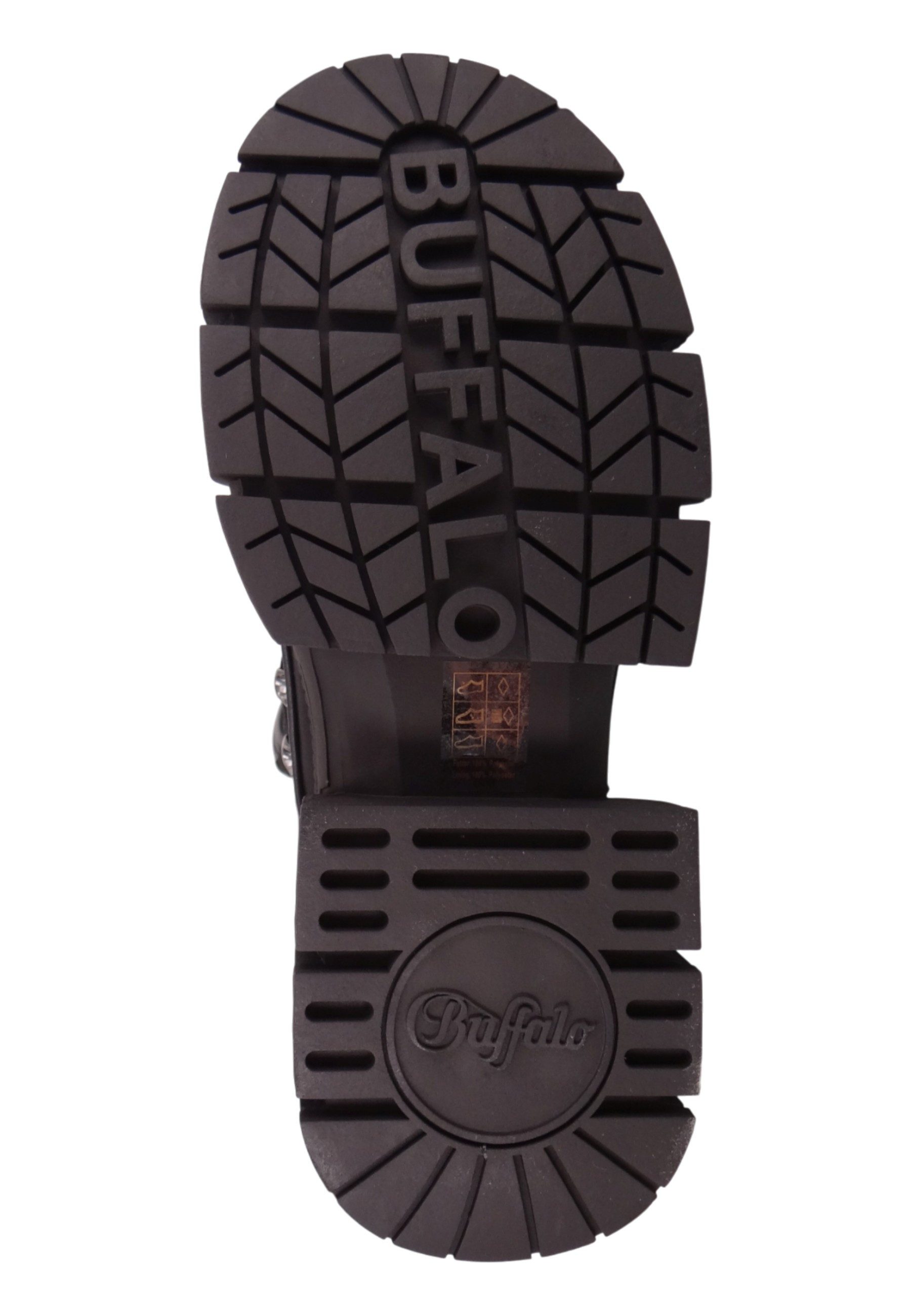 Buffalo 1622608 Gospher Hike Mid Pad Black Stiefelette