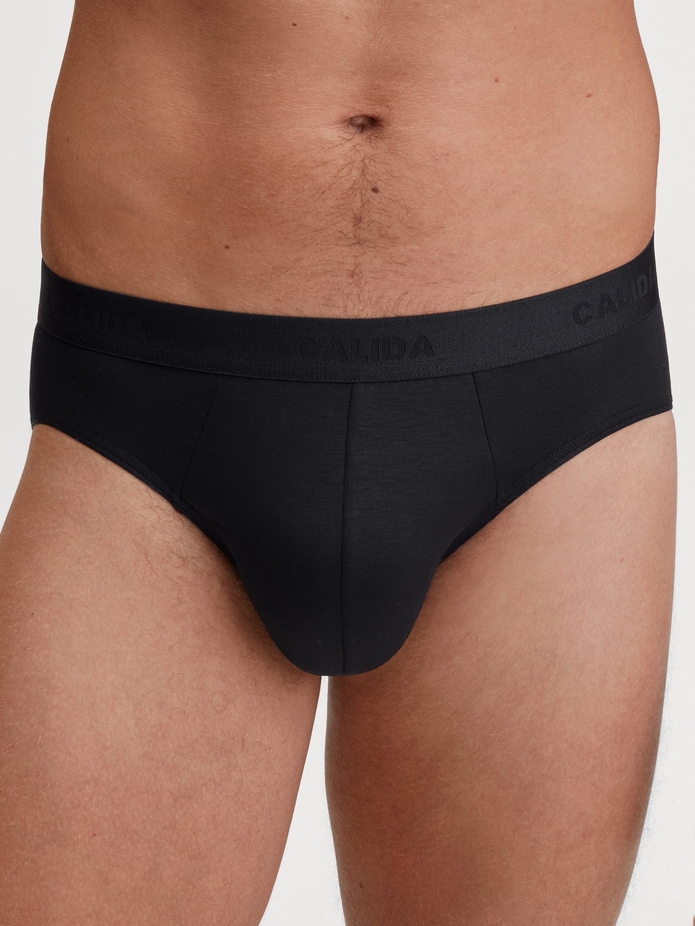 CALIDA Slip Natural Cooling Herren (1-St) weich, feuchtigkeitsregulierend, ideal für sensible Haut, Elastikbund