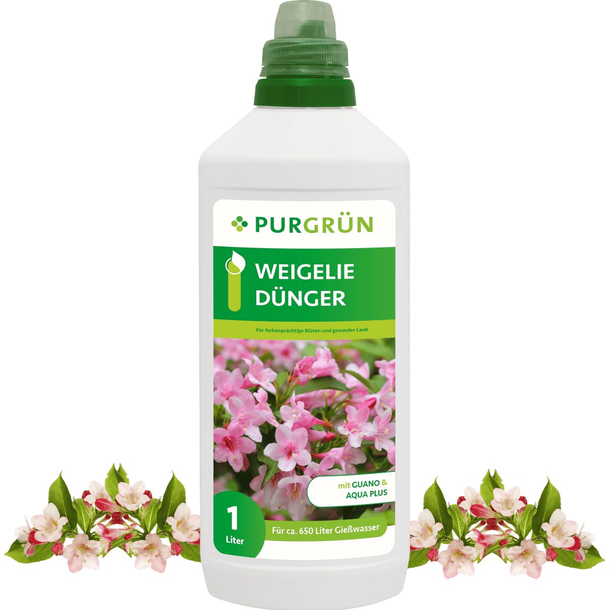 Purgrün Gartendünger Purgrün Weigelie Dünger, NPK 8+8+6, für
