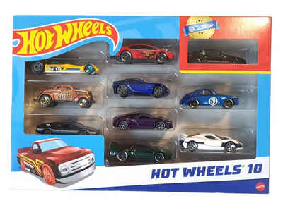 Hot Wheels Spielzeug-Auto Hot Wheels Autos 10 Stück versch. Varianten