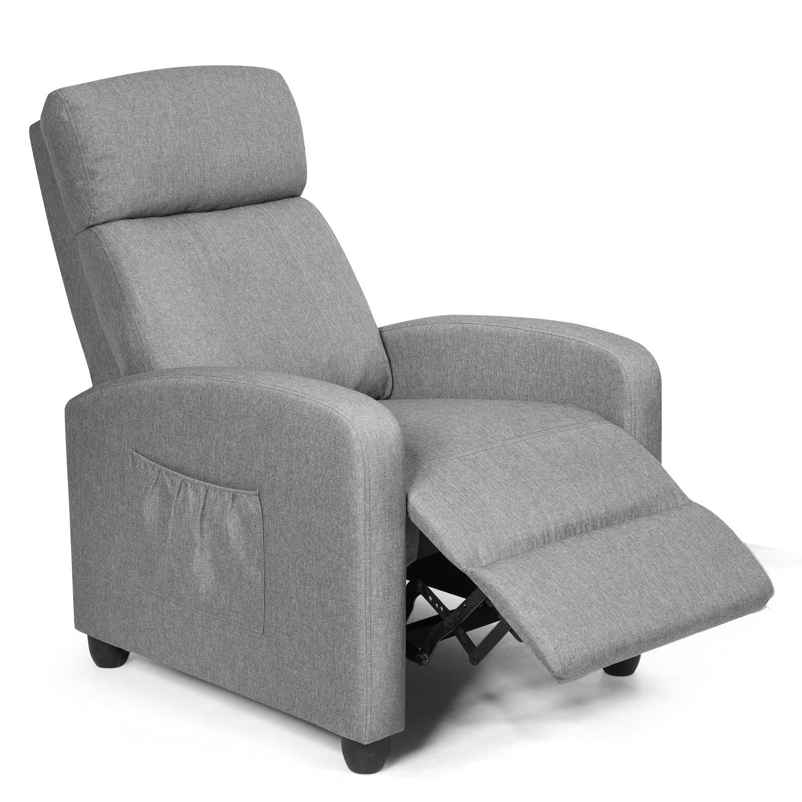 COSTWAY Relaxsessel »Fernsehsessel Liegesessel TV Sessel«, mit