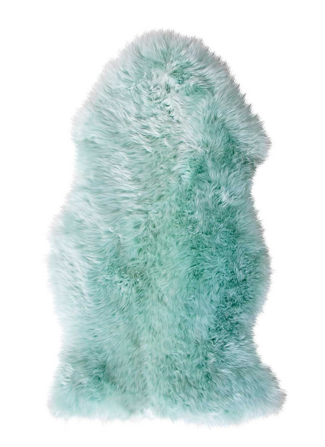 Fellteppich Schaffell FREYJA, Blau, Naturfell, fellförmig günstig online kaufen