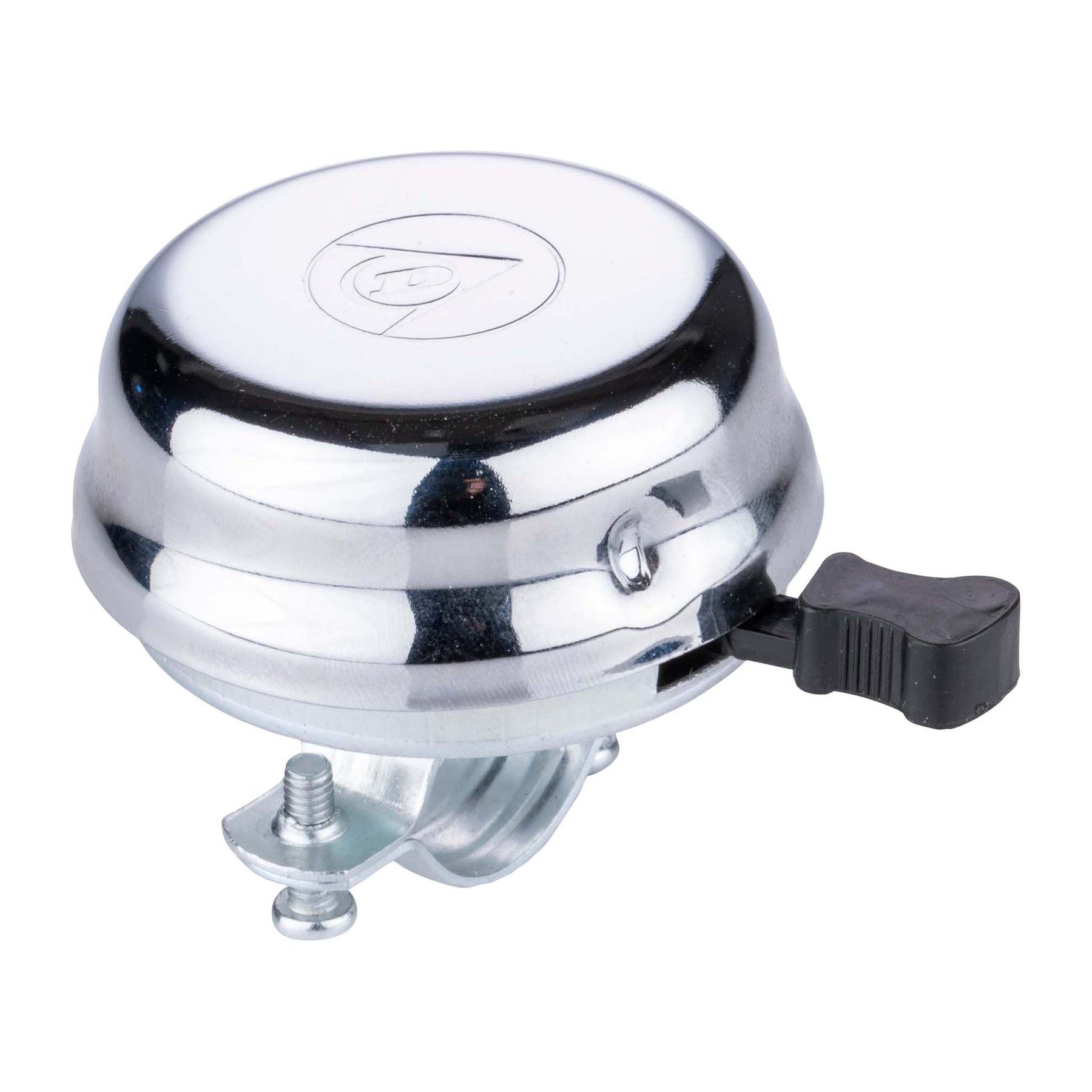 Fahrradklingel DUNLOP Fahrrad-Glocke, 56 mm, silber