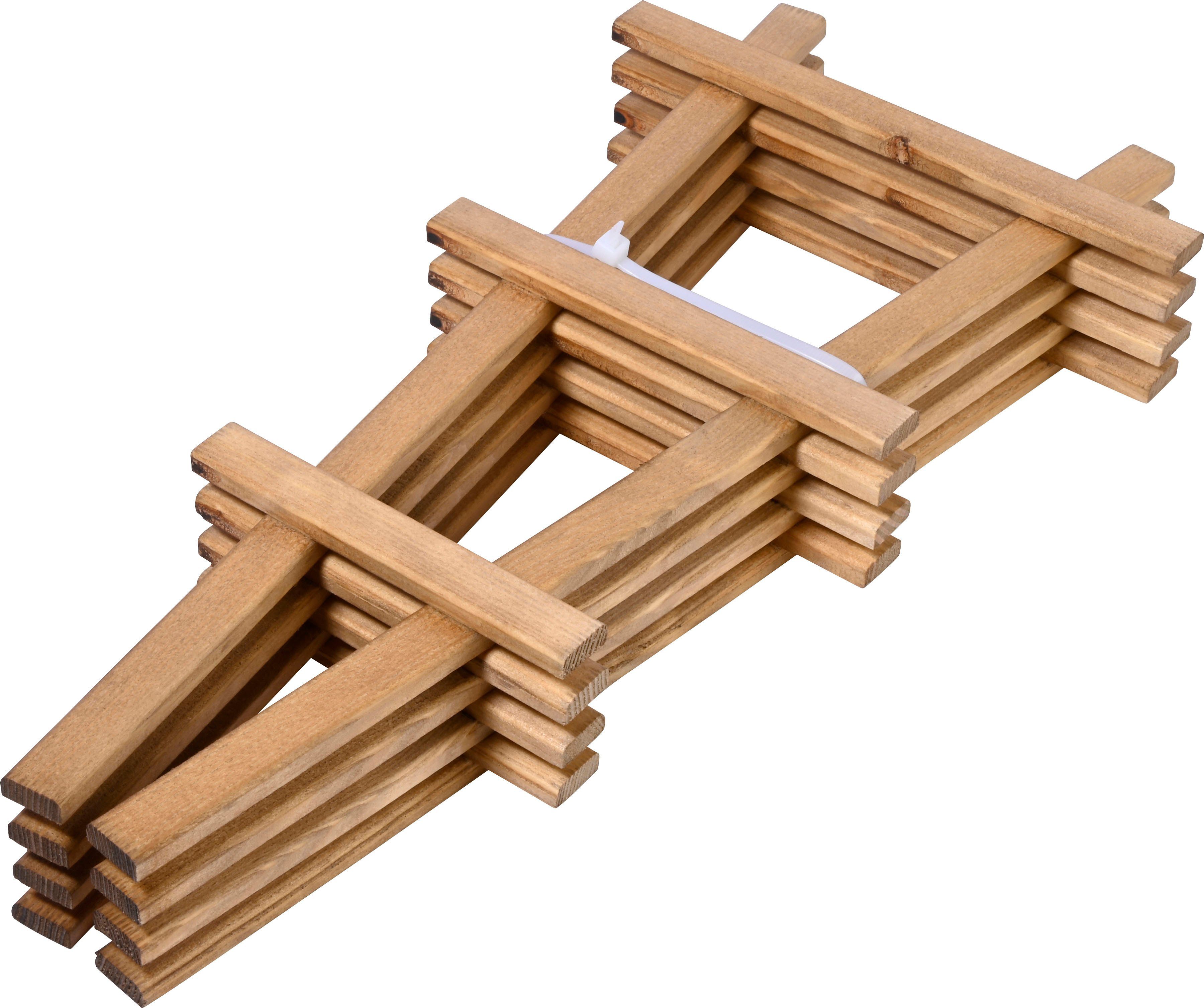 dobar Rankhilfe Vieste Set, 4 St., für Blumentöpfe, aus Holz, 4er Set, Gr. S
