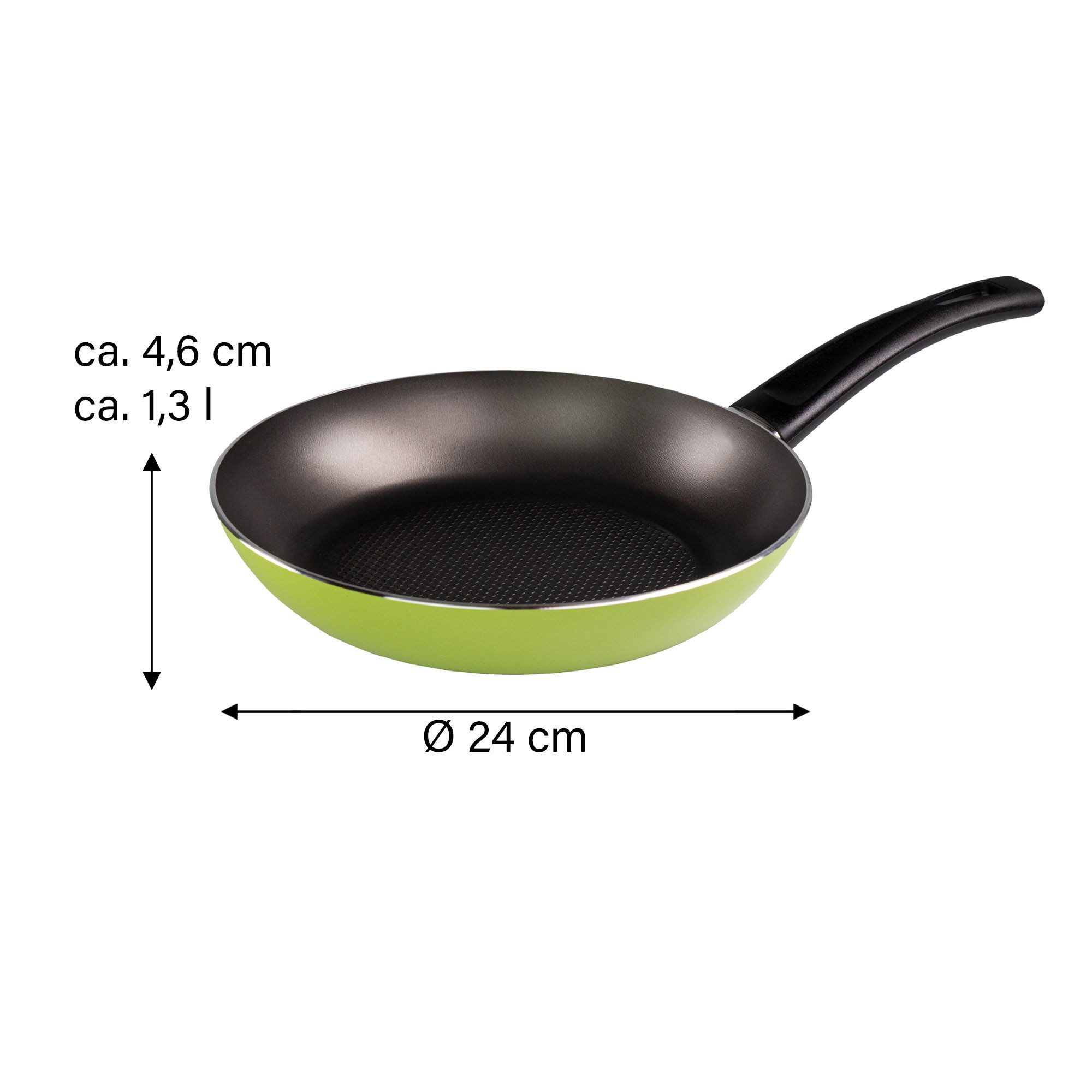 STONELINE Bratpfanne 24cm mit höchster Kratzfestigkeit und Abriebbeständigkeit, Aluminium (1-tlg)