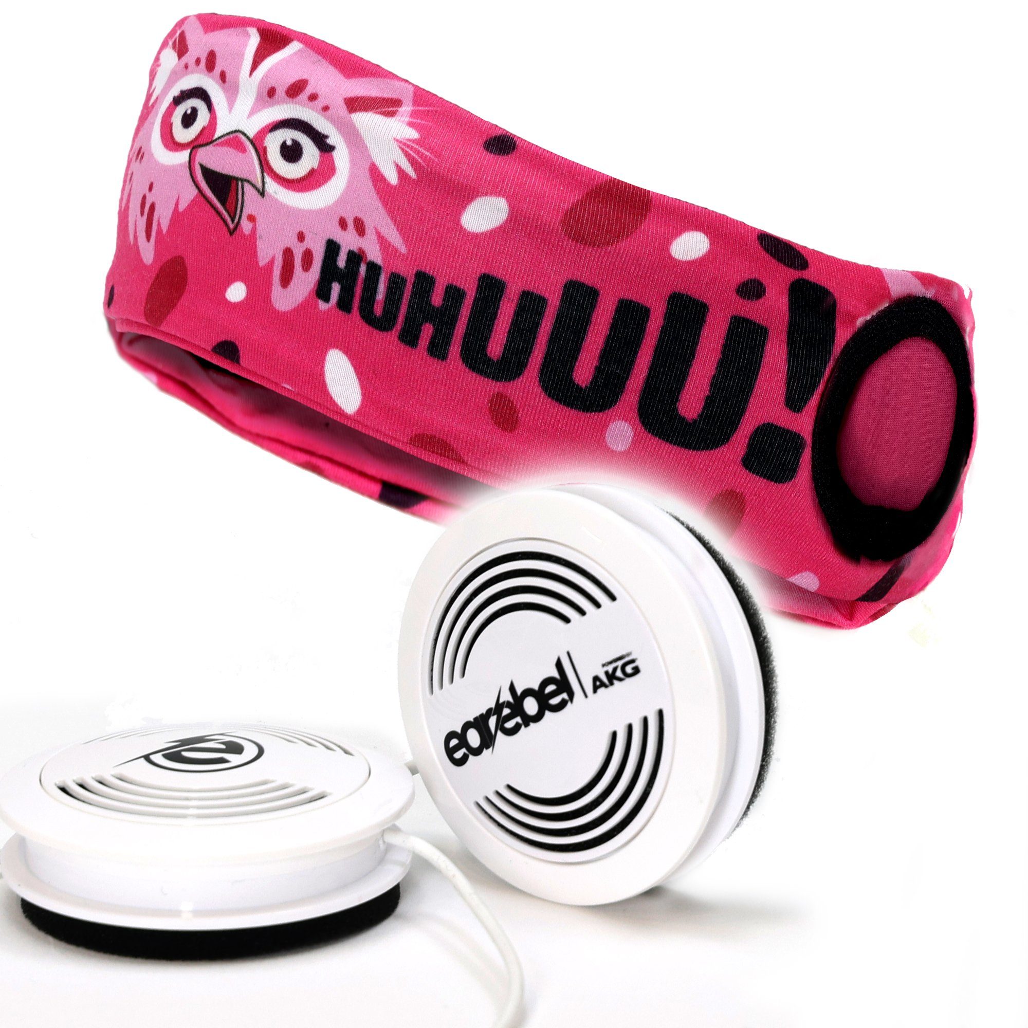 Earebel Kinderkopfhörer Set - Pink / Weiß Kopfhörer