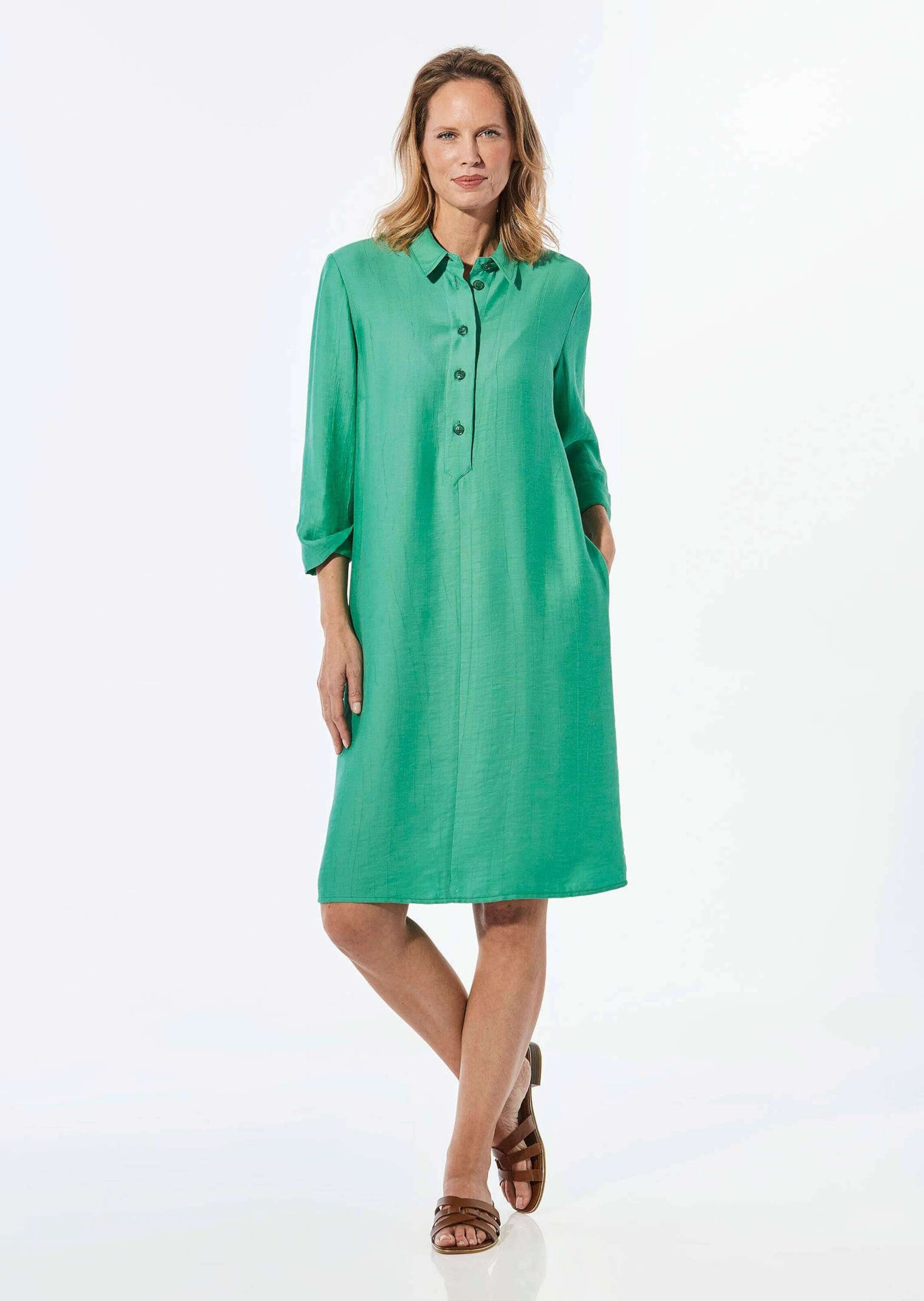 GOLDNER Sommerkleid Kleid mit Hemdkragen günstig online kaufen