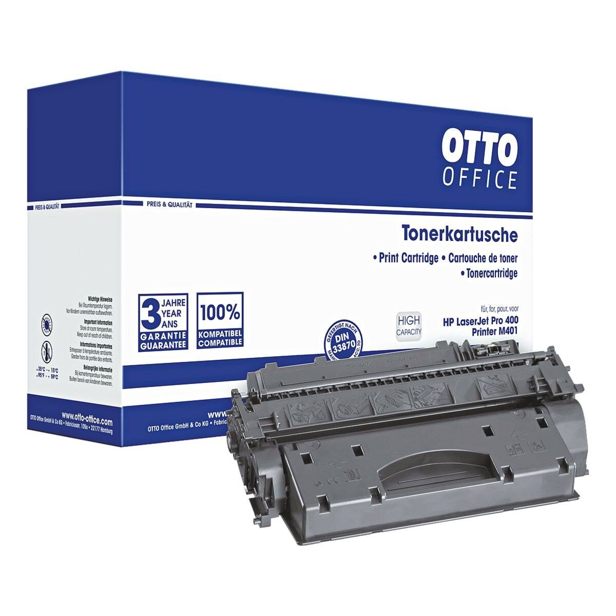 Otto Office  Office Tonerpatrone CF280X, ersetzt HP »CF280X« Nr. 80X