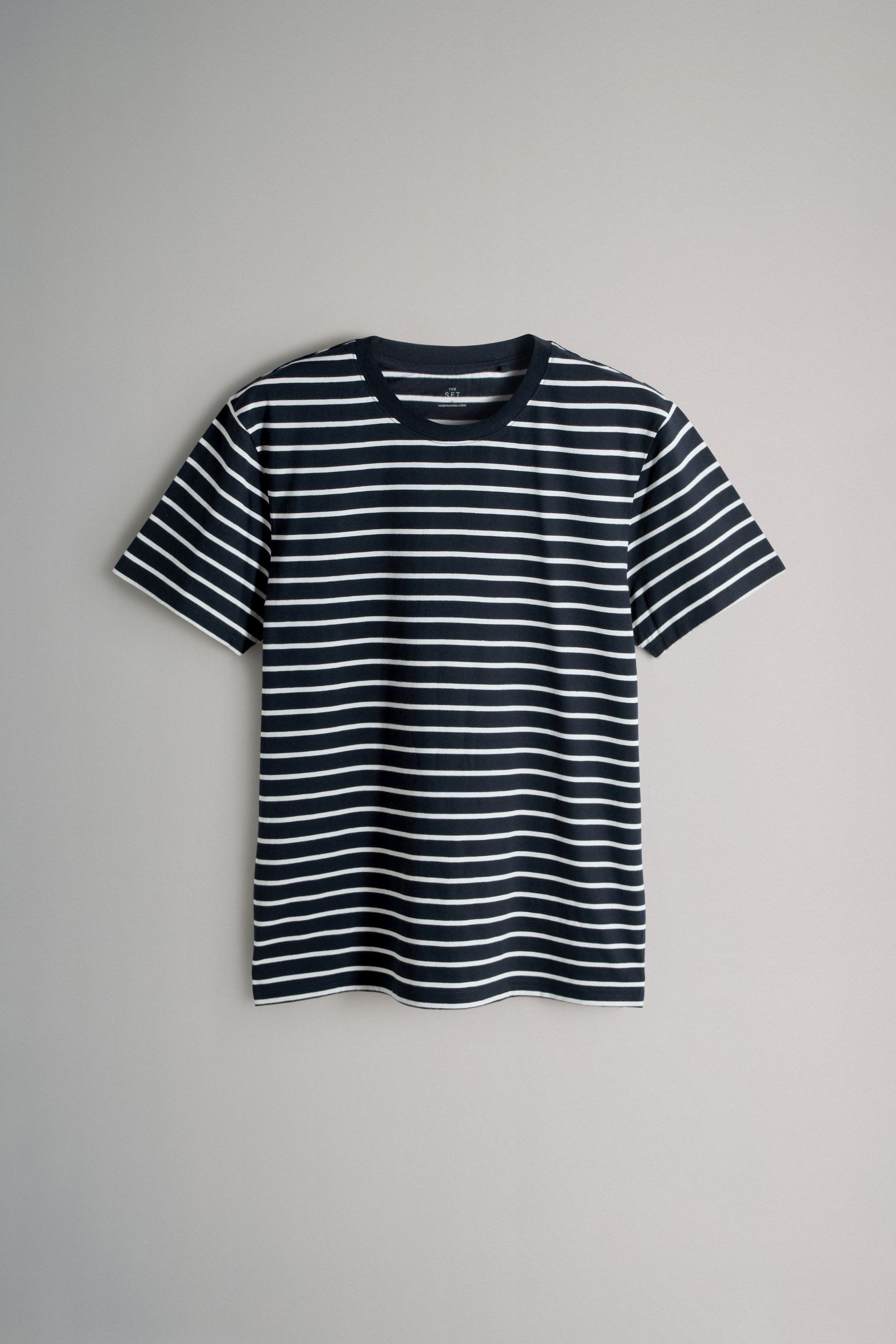 The Set T-Shirt The Set Regular Fit Kurzarm-T-Shirts im 8er-Pack (8-tlg)