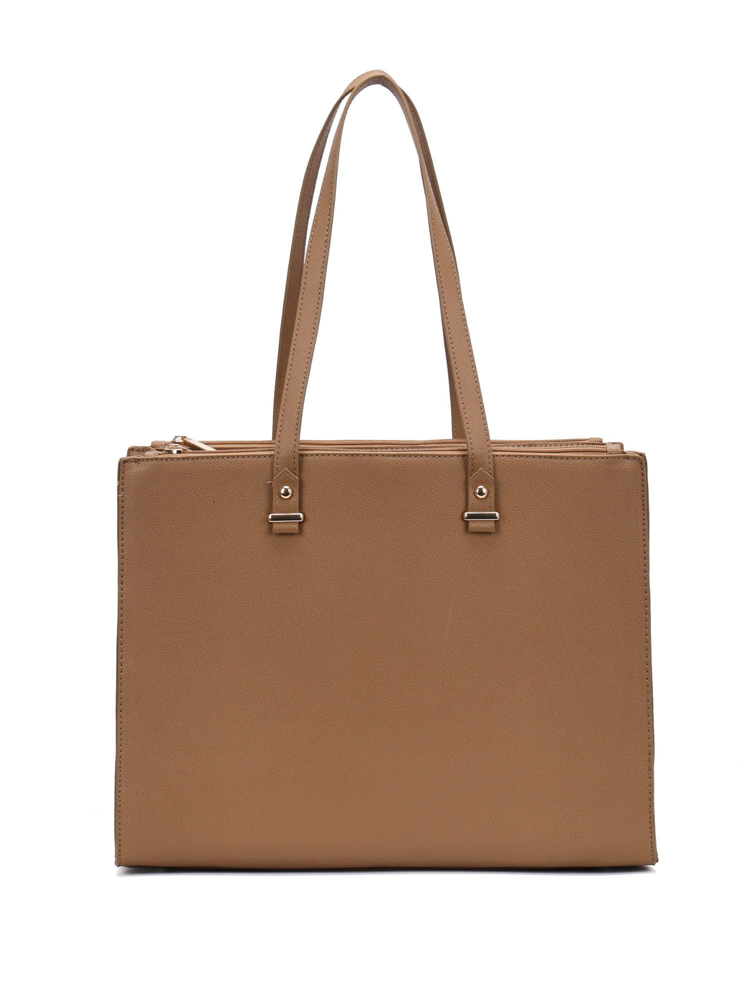 BRISE TASCHE Schultertasche Elegante Damen Schultertasche mit Reißverschluss – Alltag & Büro (Einzelartikel), Hauptfächer mit Reißverschluss, Kleinteile Hochwertiges Kunstleder