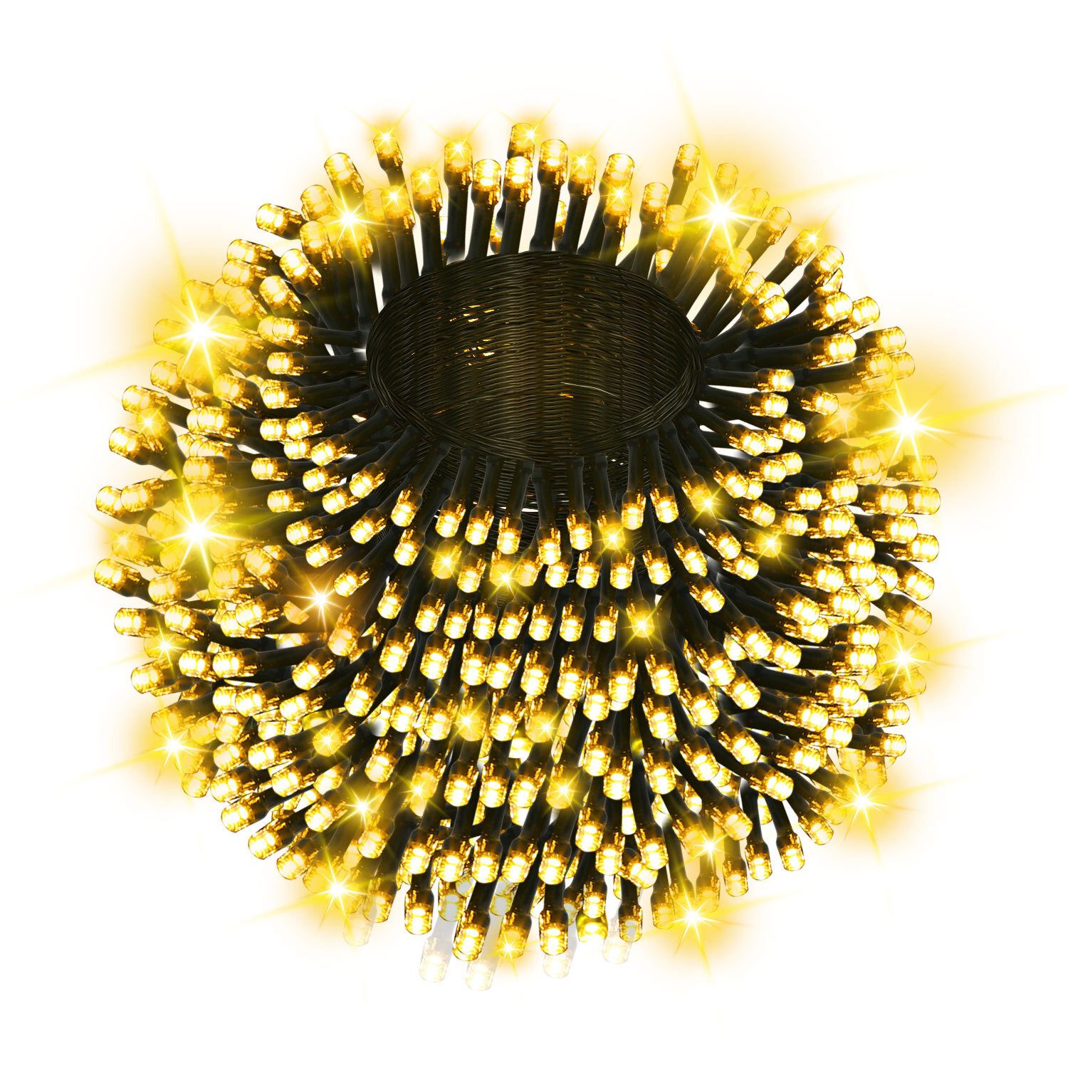 Clanmacy LED-Lichterkette 10-200M LED Lichterkette Weihnachten für Außen In günstig online kaufen