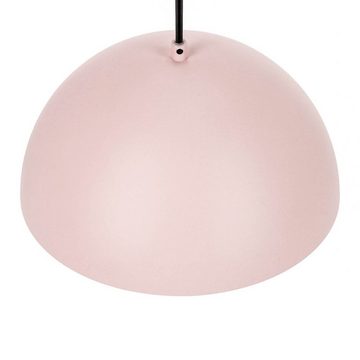 LED Universum LED Pendelleuchte "Jada" rosa, Ø 30cm, E27 Fassung, max 40W