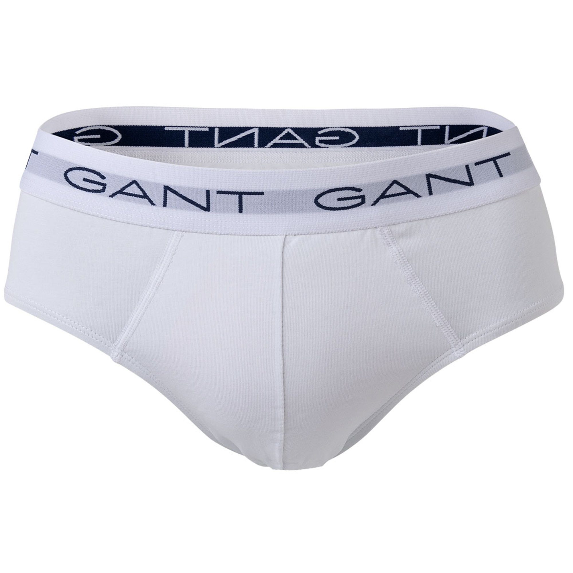 Gant Slip Herren Slip 3er Pack Baumwolle BRIEF 3-PACK (Packung, 3er Pack)