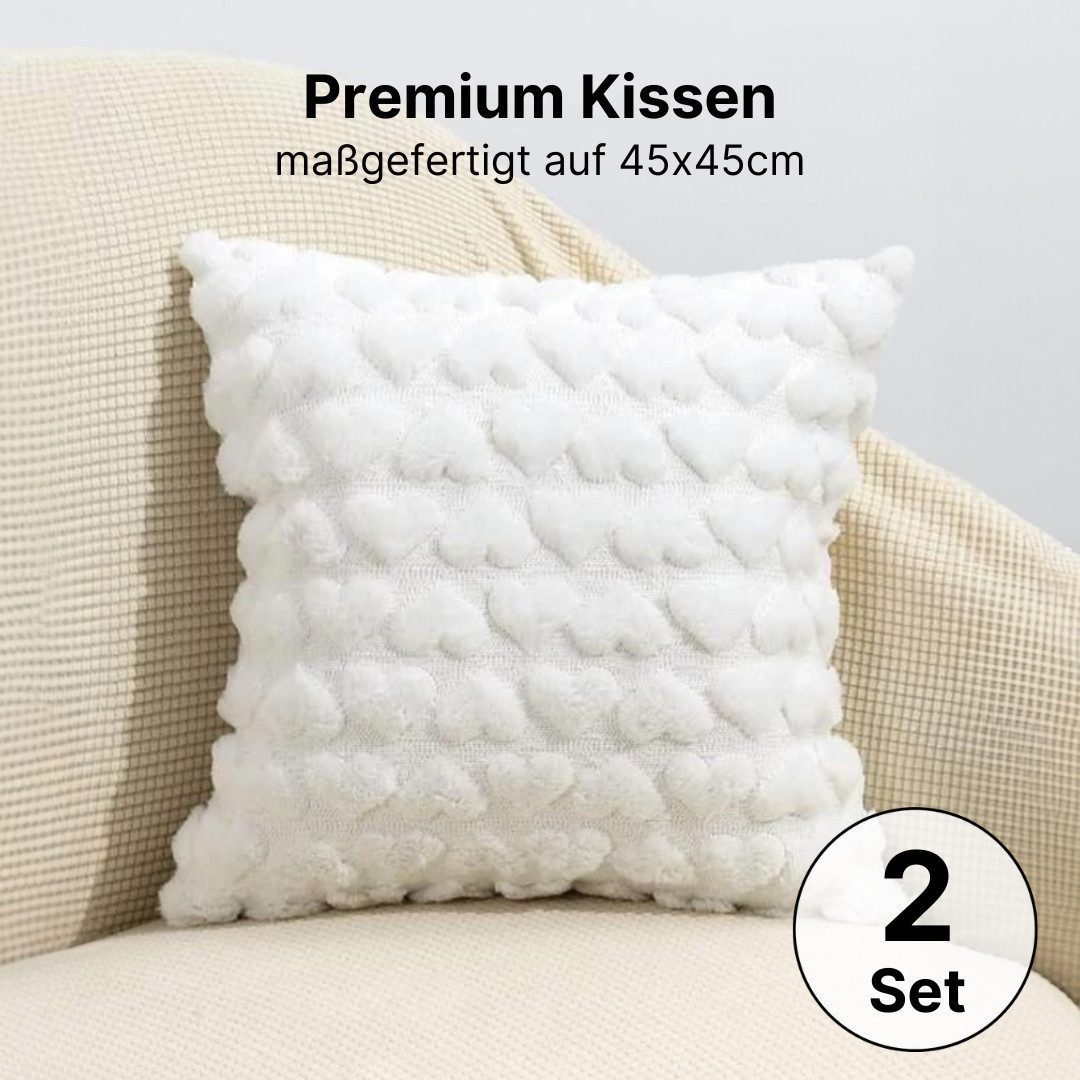 LIVINA HOME Kissenbezug Premium Kissenbezüge, Dekokissen günstig online kaufen